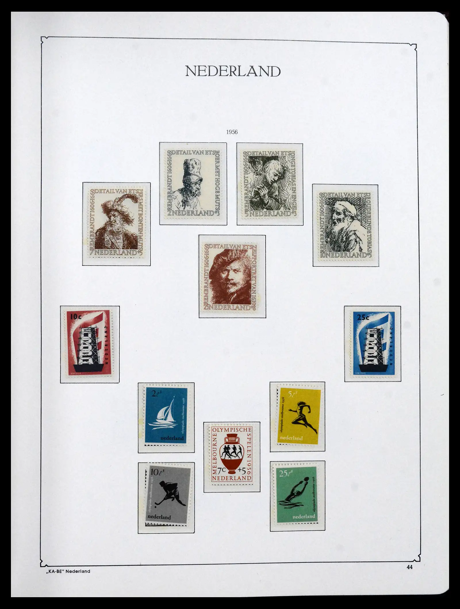 41639 0041 - Stamp collection 41639 Netherlands 1852-1967.