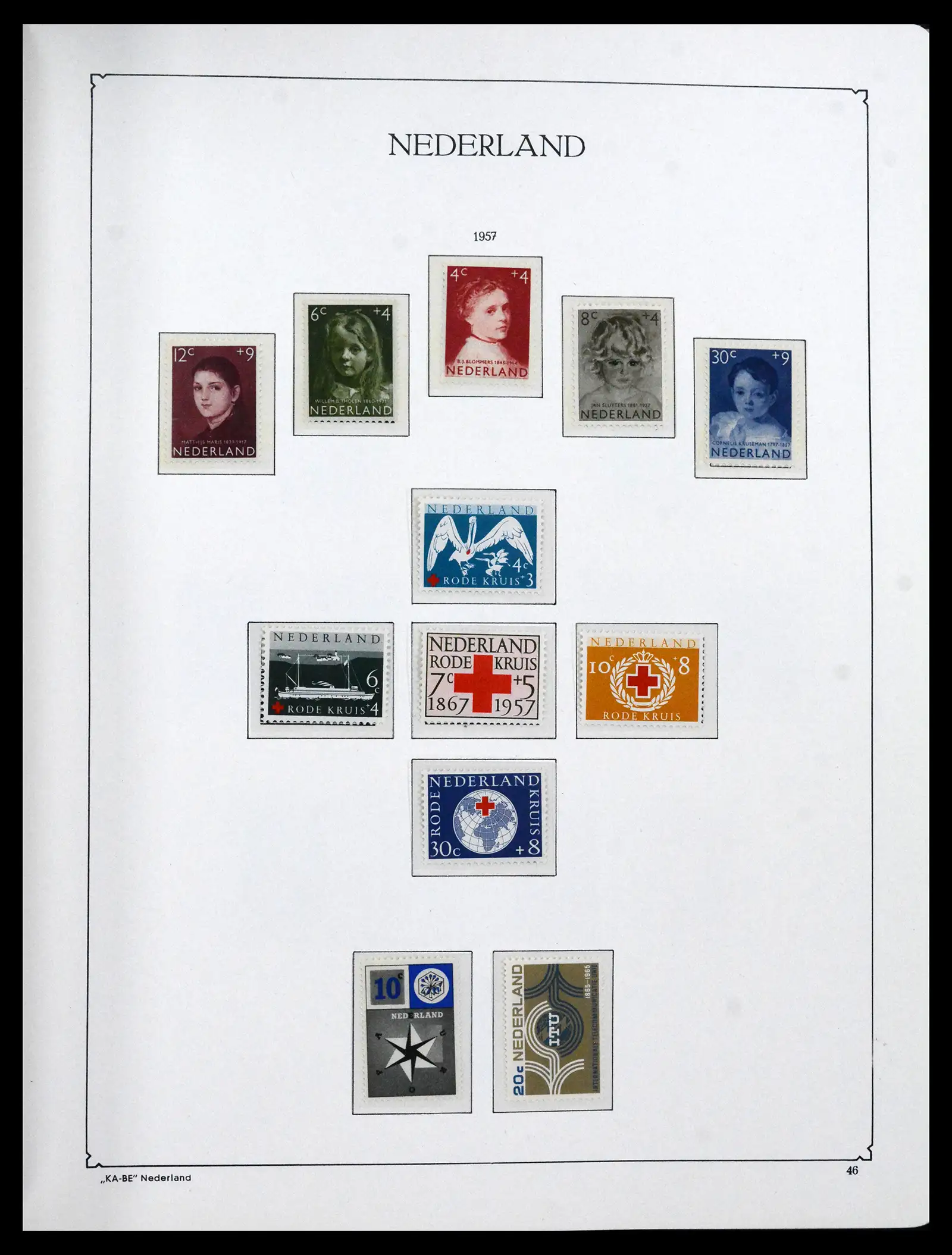 41639 0043 - Stamp collection 41639 Netherlands 1852-1967.