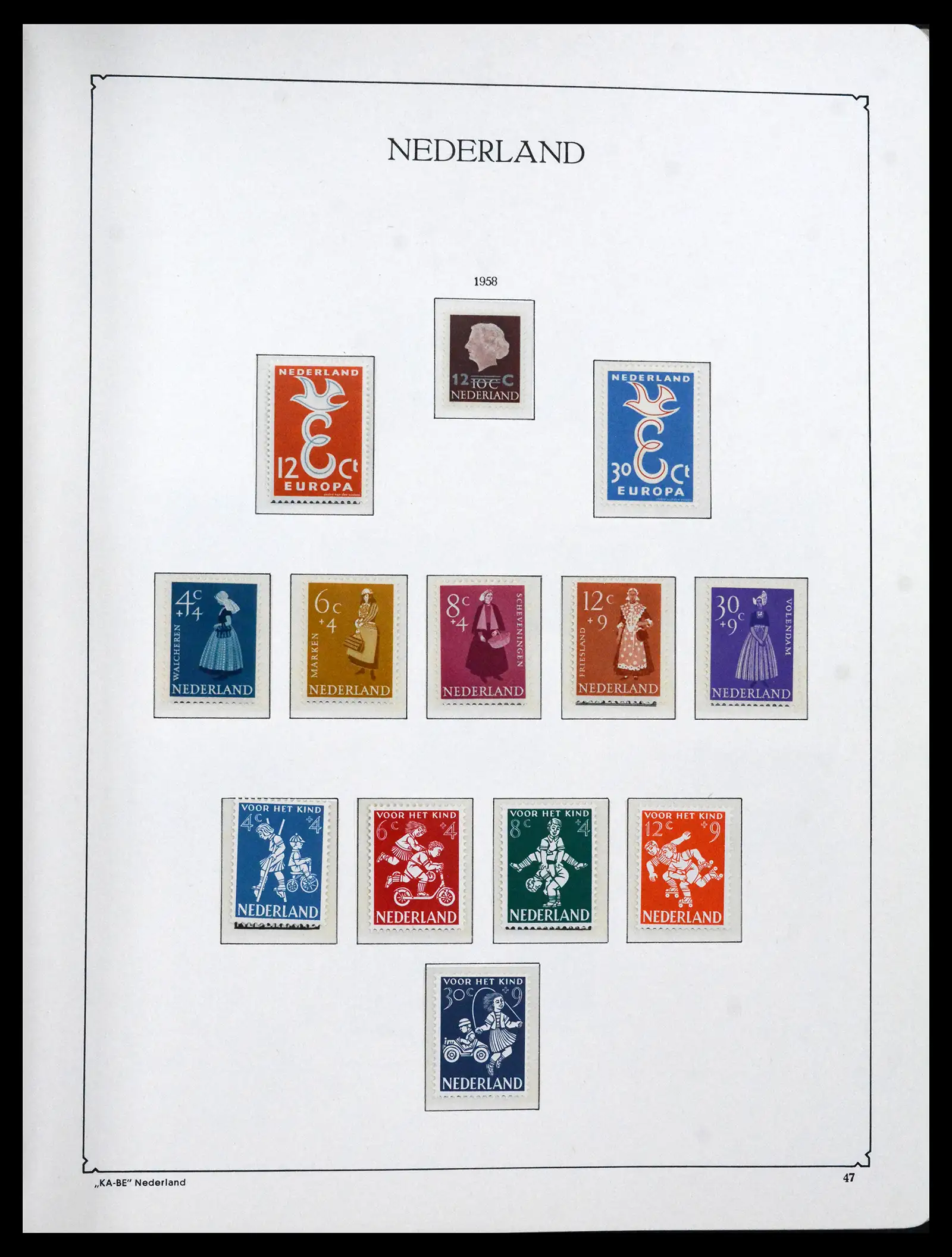 41639 0044 - Stamp collection 41639 Netherlands 1852-1967.