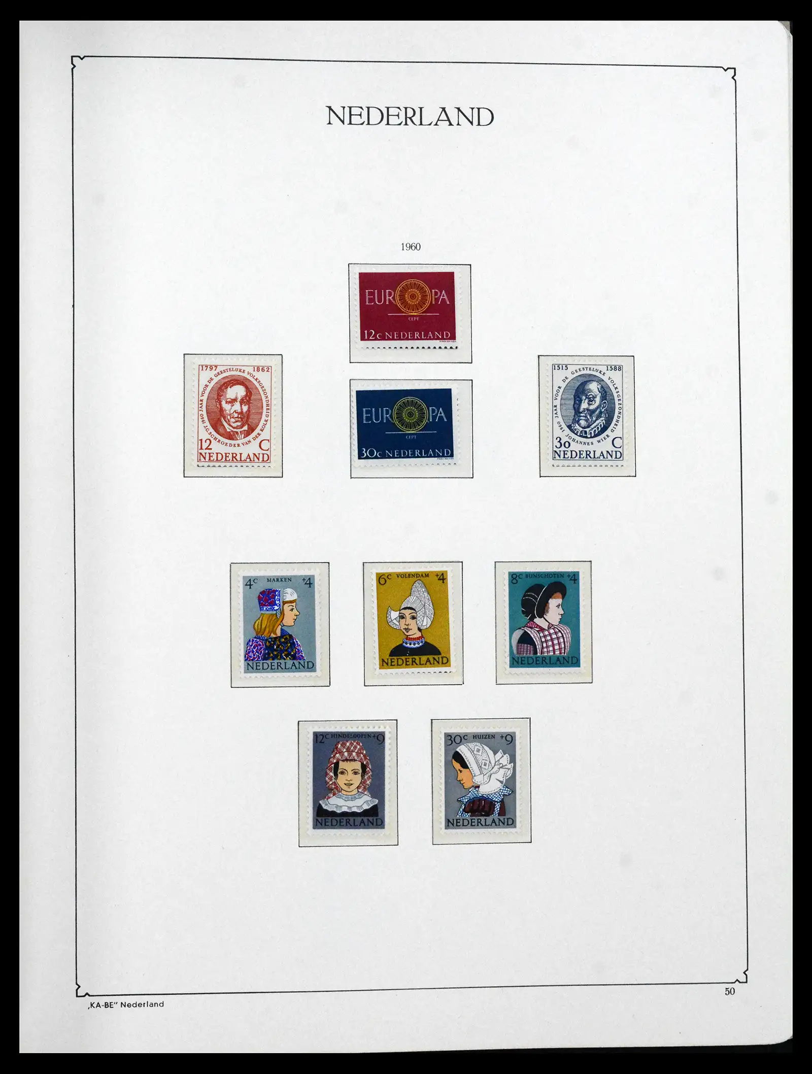 41639 0046 - Stamp collection 41639 Netherlands 1852-1967.