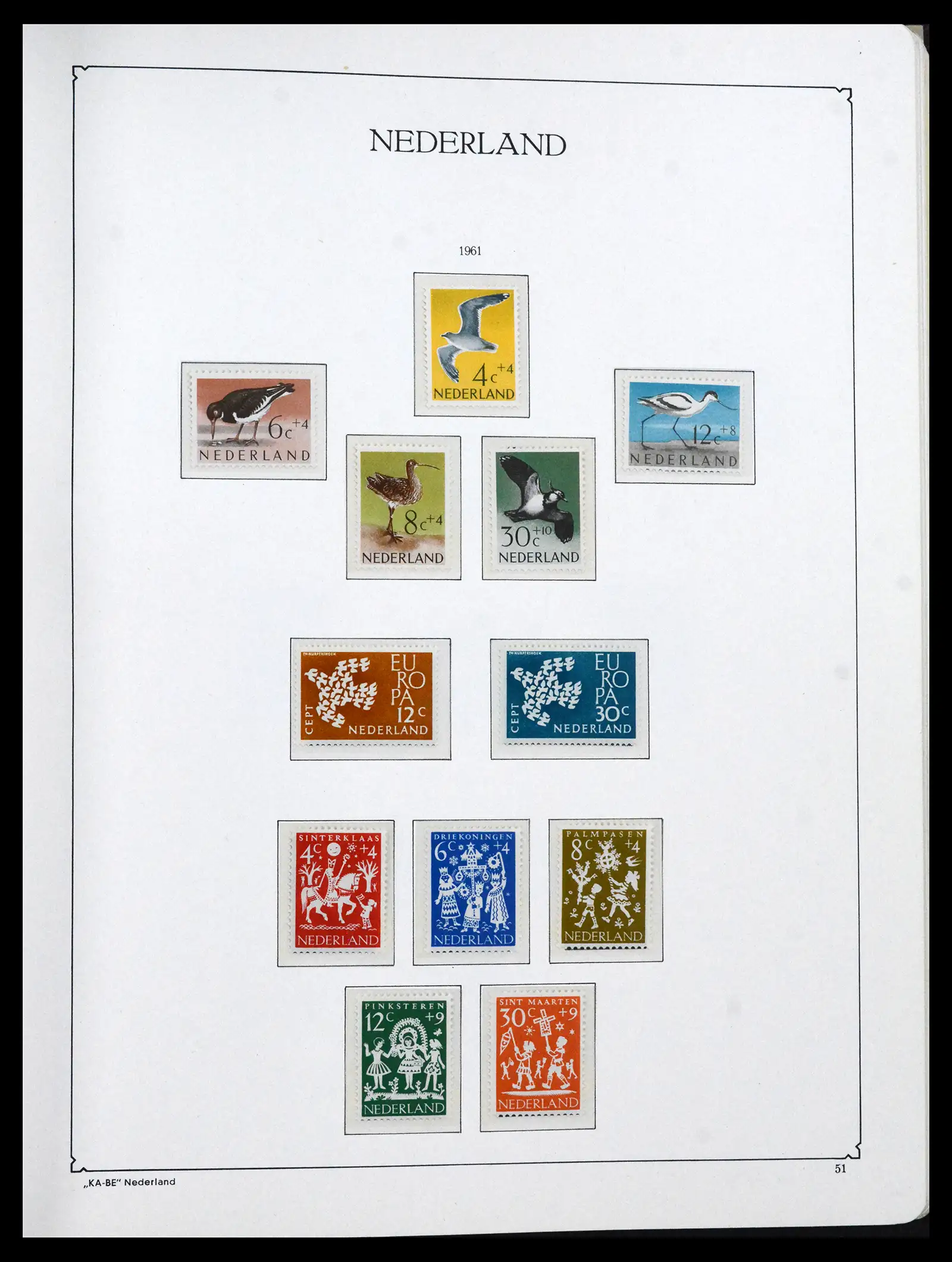41639 0047 - Stamp collection 41639 Netherlands 1852-1967.