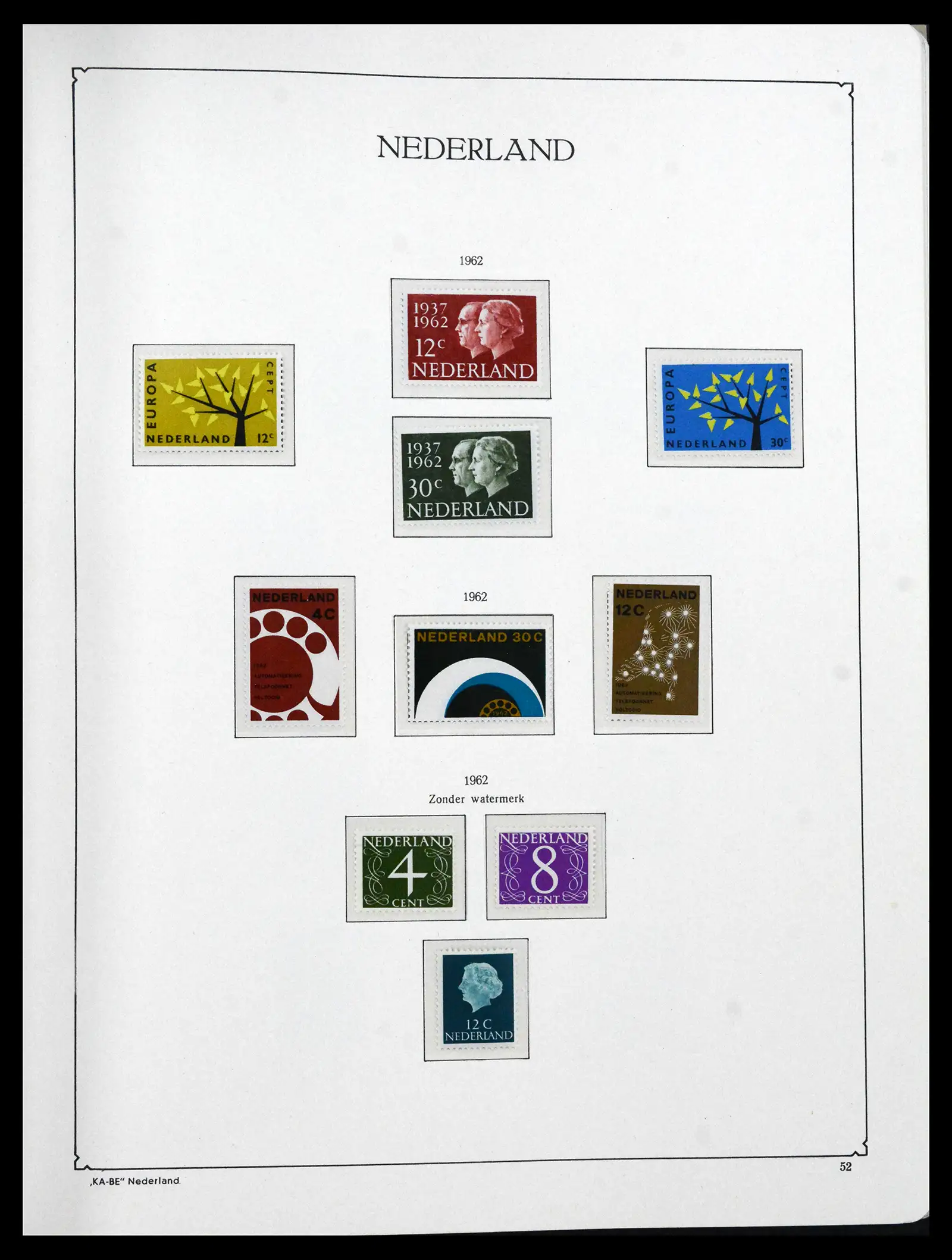 41639 0048 - Stamp collection 41639 Netherlands 1852-1967.
