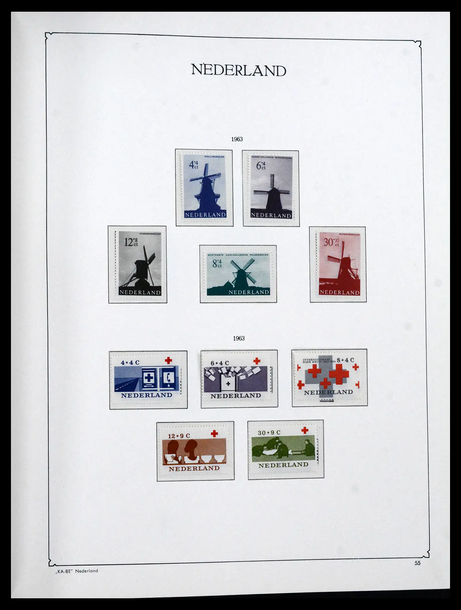 41639 0051 - Stamp collection 41639 Netherlands 1852-1967.