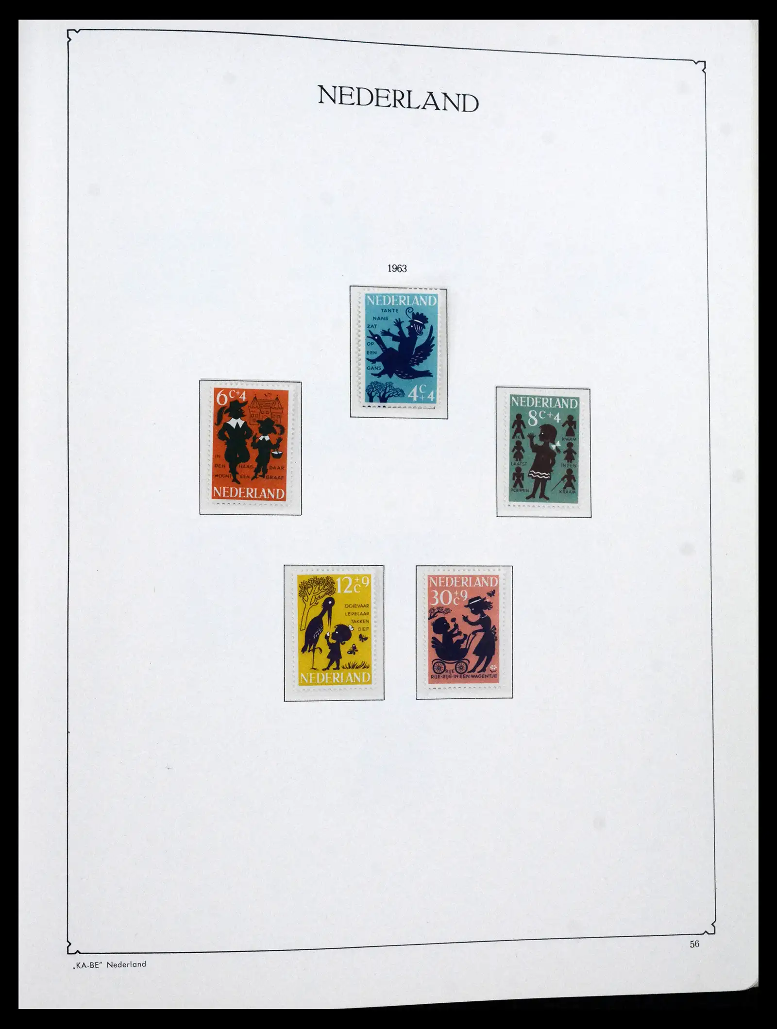 41639 0052 - Stamp collection 41639 Netherlands 1852-1967.