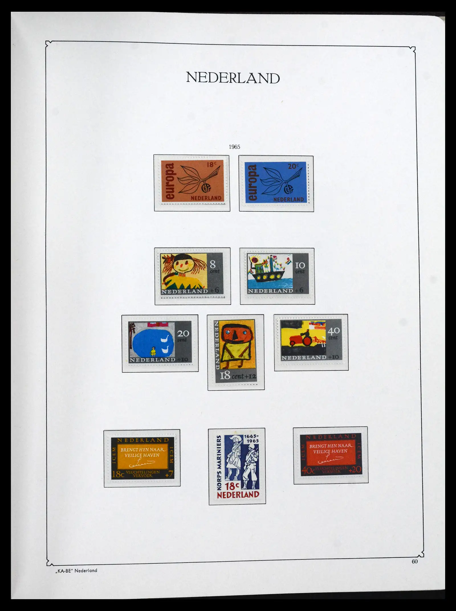 41639 0056 - Stamp collection 41639 Netherlands 1852-1967.