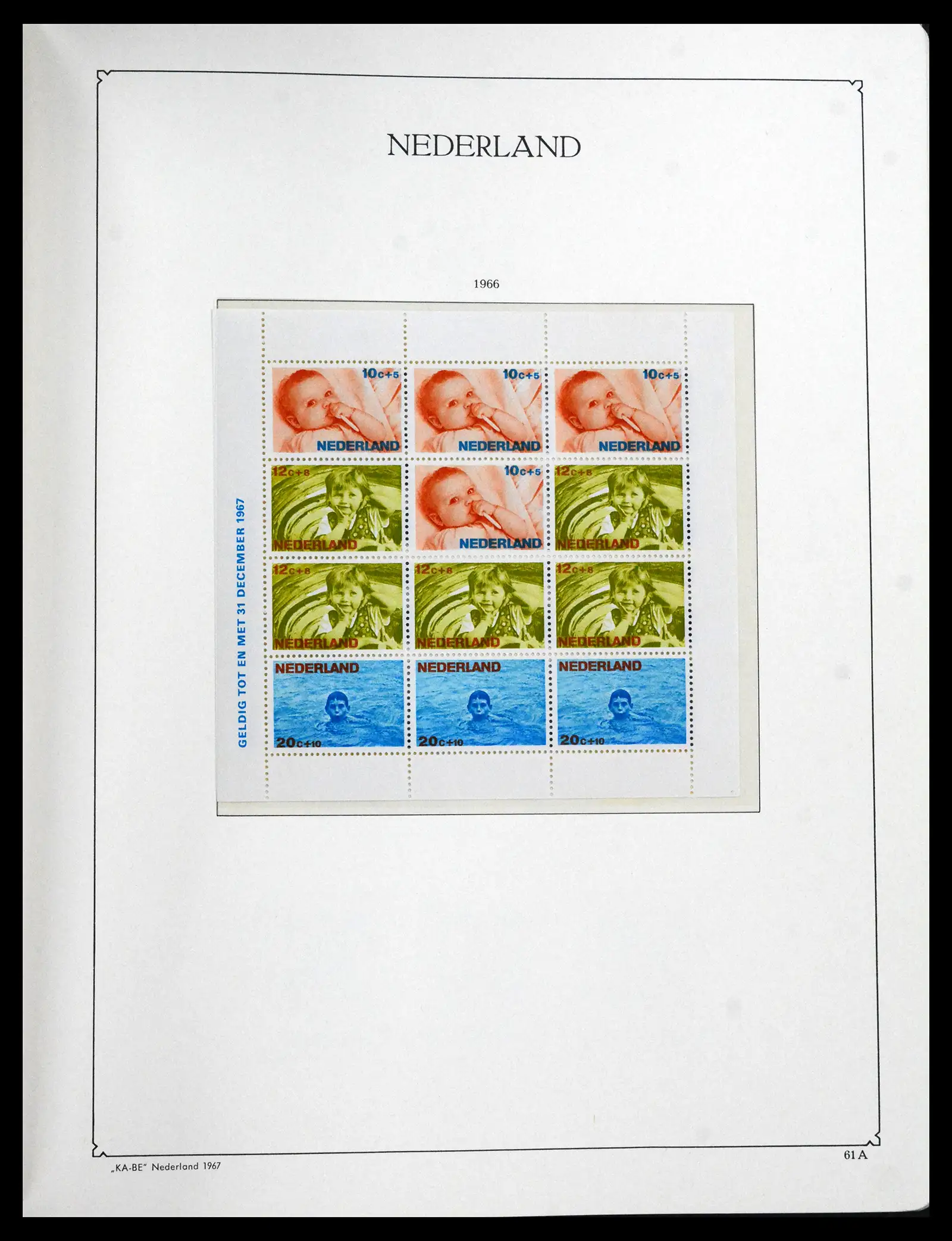 41639 0059 - Stamp collection 41639 Netherlands 1852-1967.