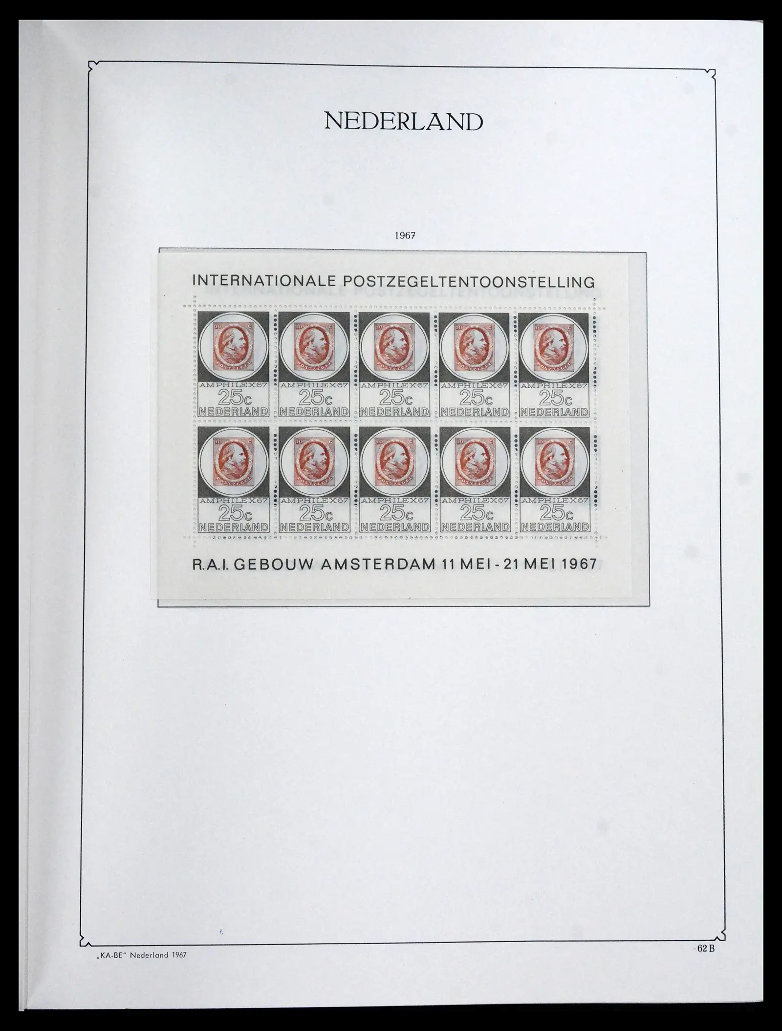 41639 0062 - Stamp collection 41639 Netherlands 1852-1967.