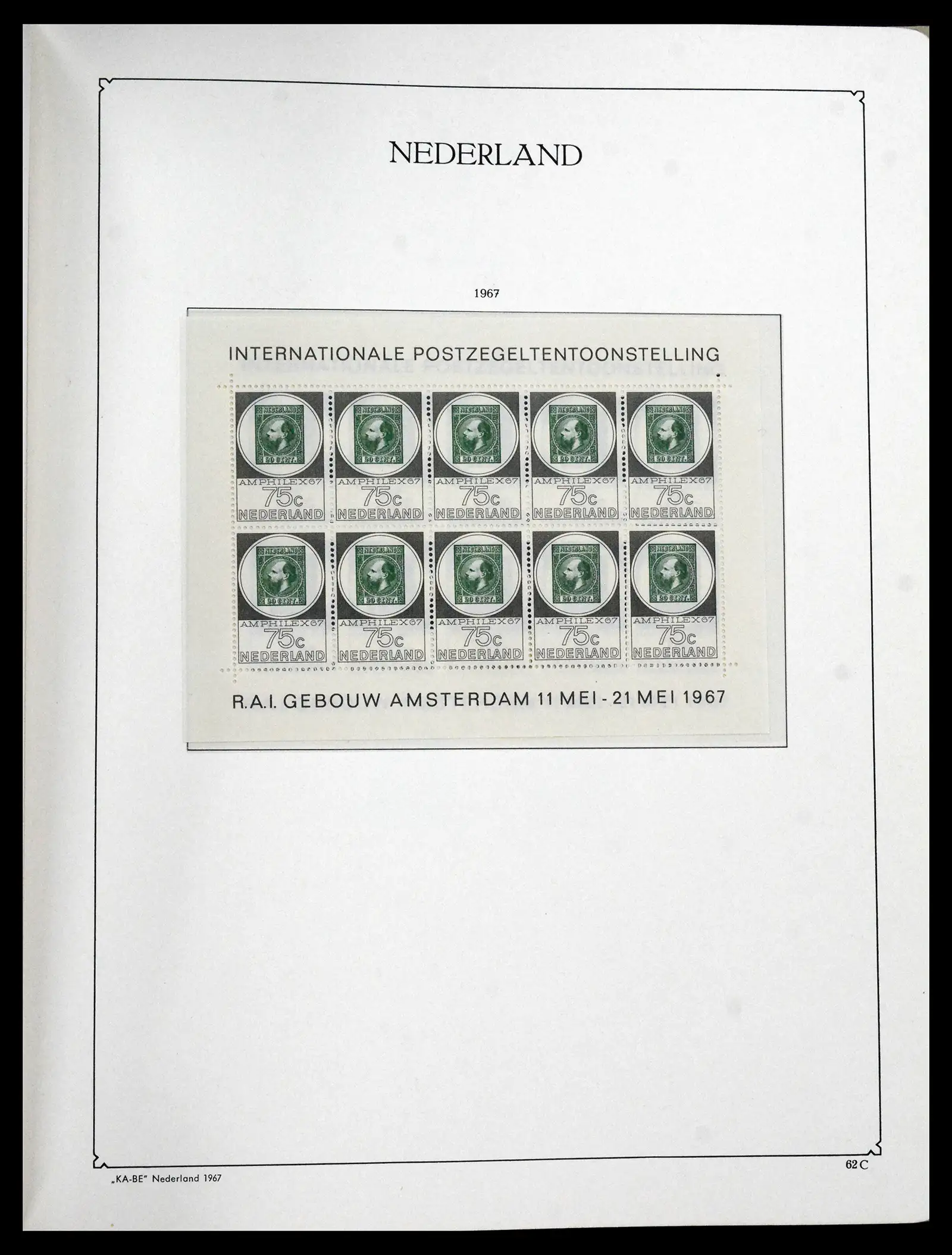 41639 0063 - Stamp collection 41639 Netherlands 1852-1967.