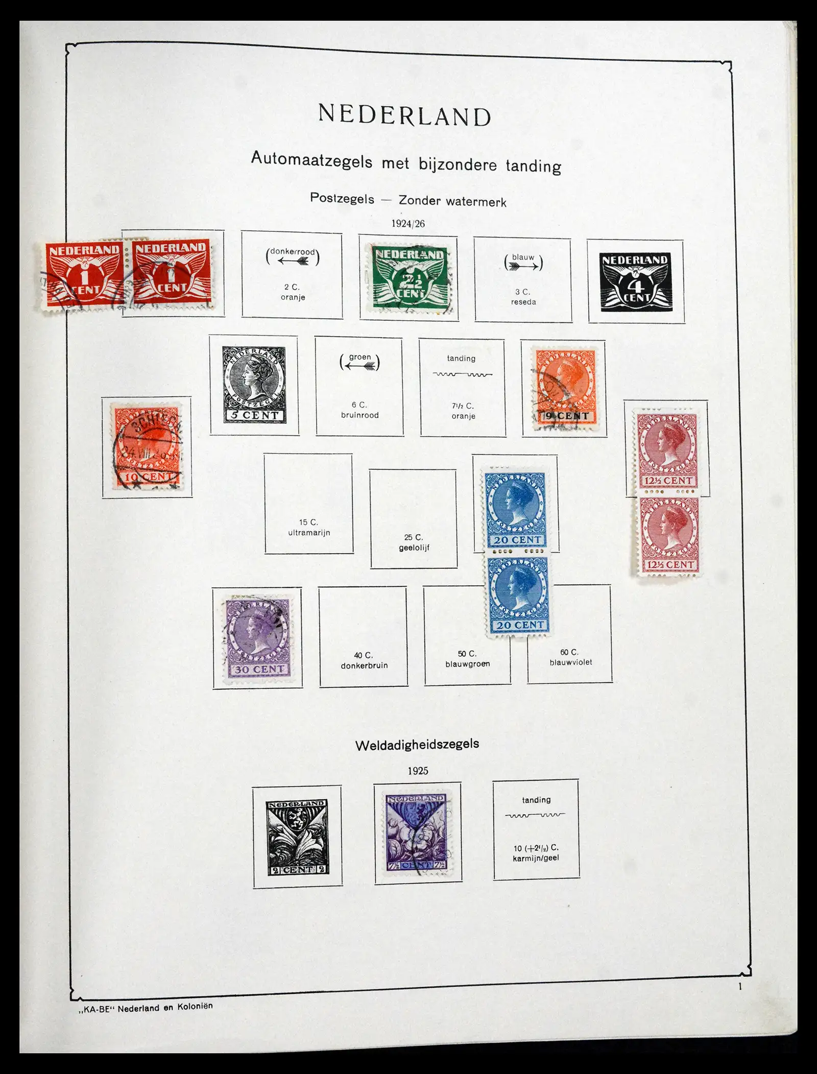 41639 0068 - Stamp collection 41639 Netherlands 1852-1967.