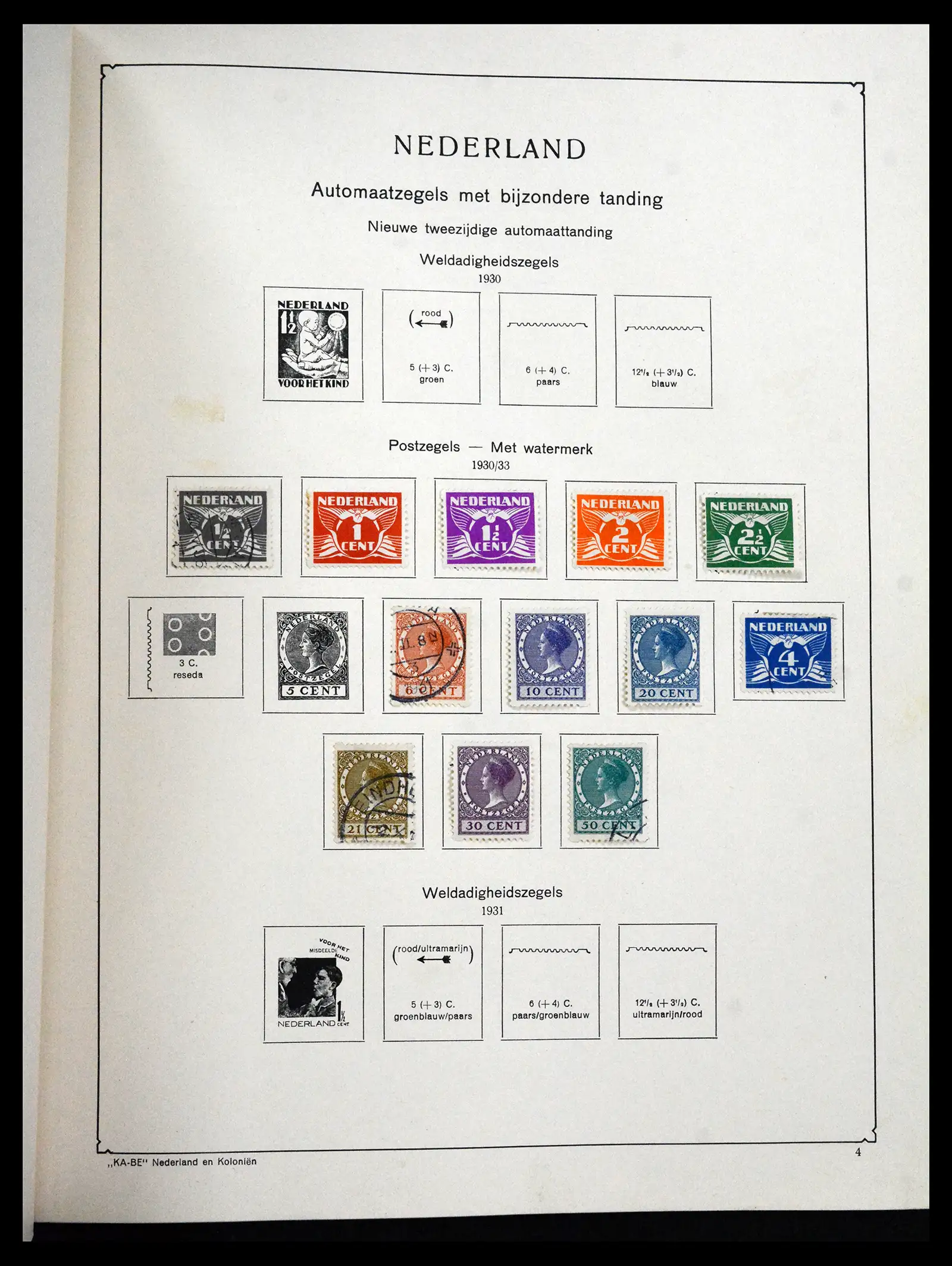 41639 0071 - Stamp collection 41639 Netherlands 1852-1967.