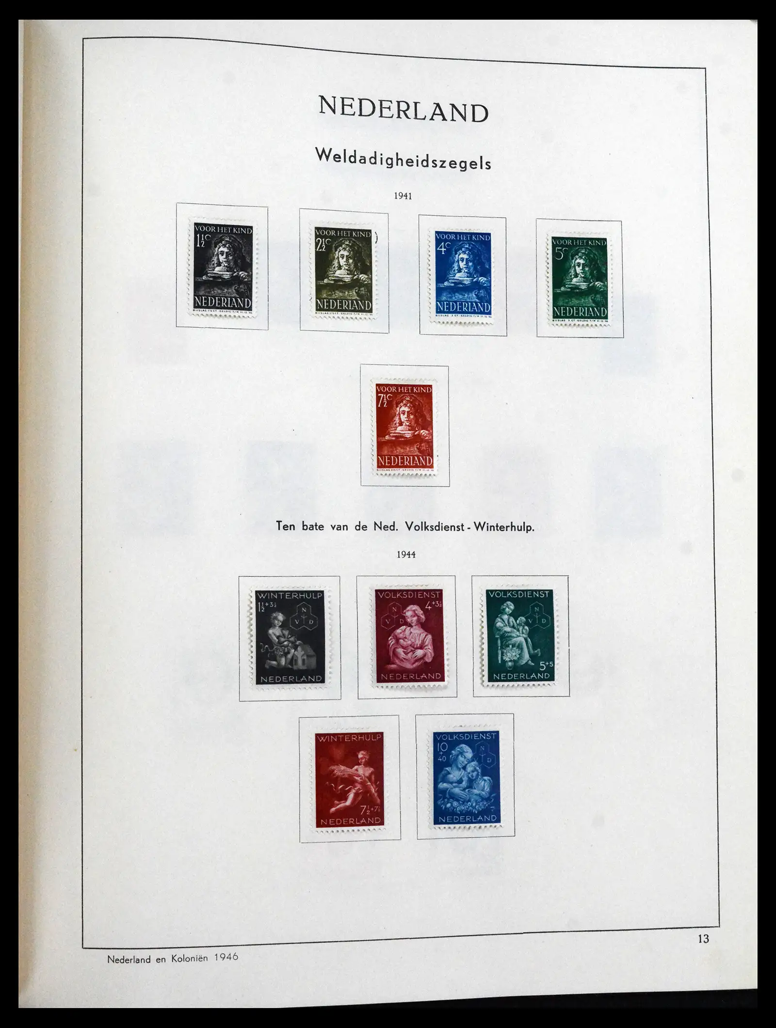 41639 0086 - Stamp collection 41639 Netherlands 1852-1967.