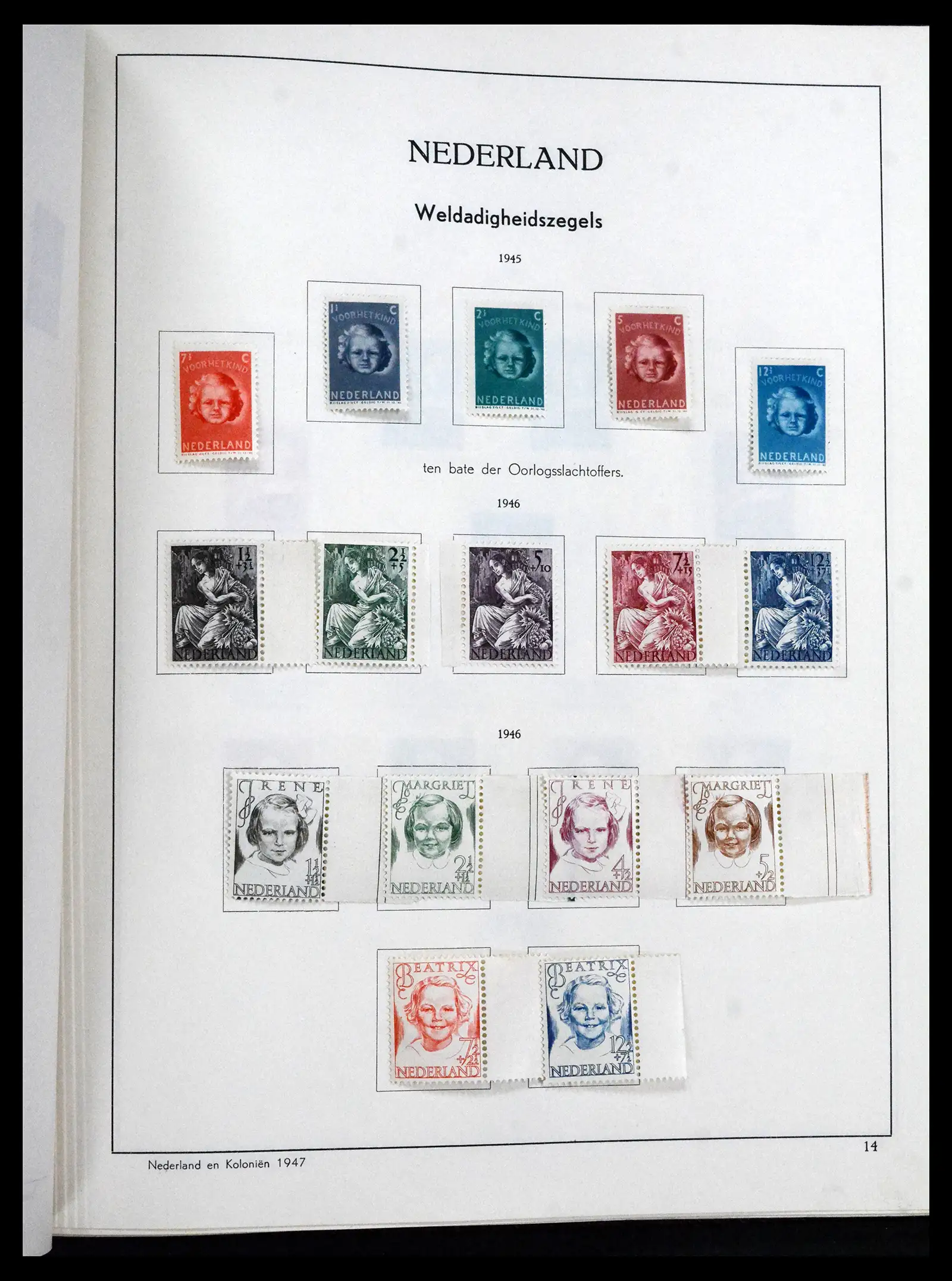 41639 0087 - Stamp collection 41639 Netherlands 1852-1967.