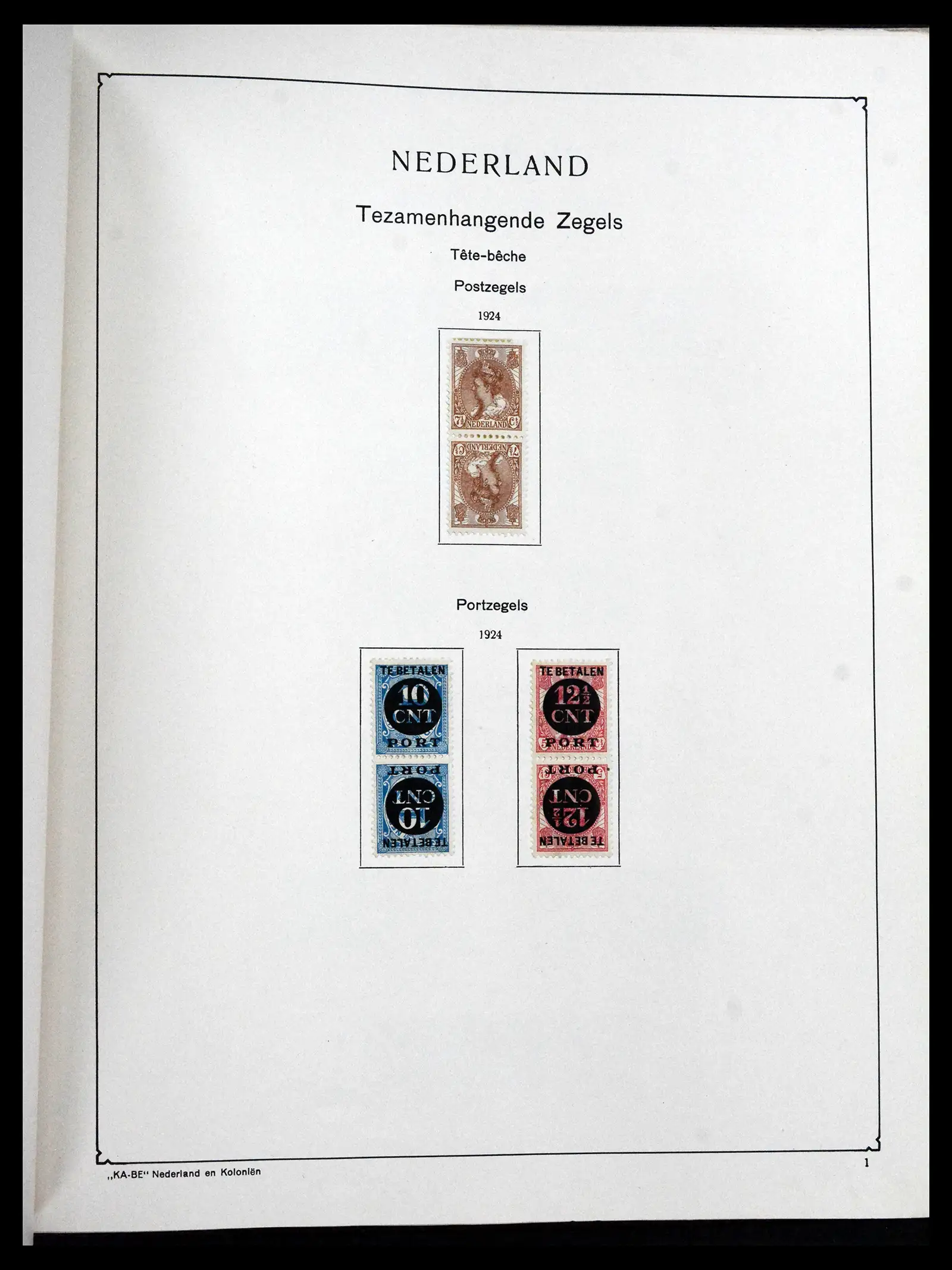 41639 0094 - Stamp collection 41639 Netherlands 1852-1967.