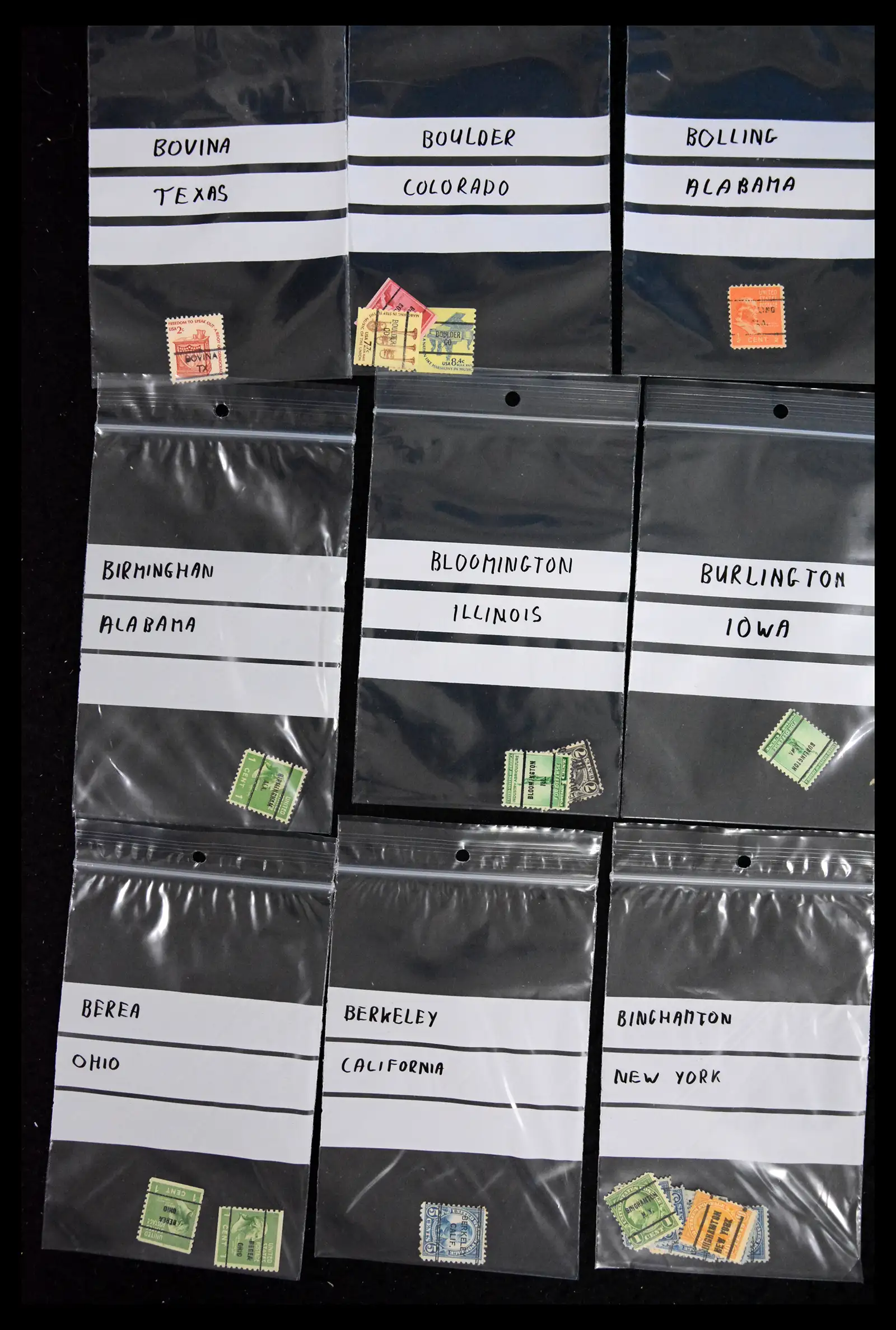 41641 0006 - Postzegelverzameling 41641 USA pre-cancels.