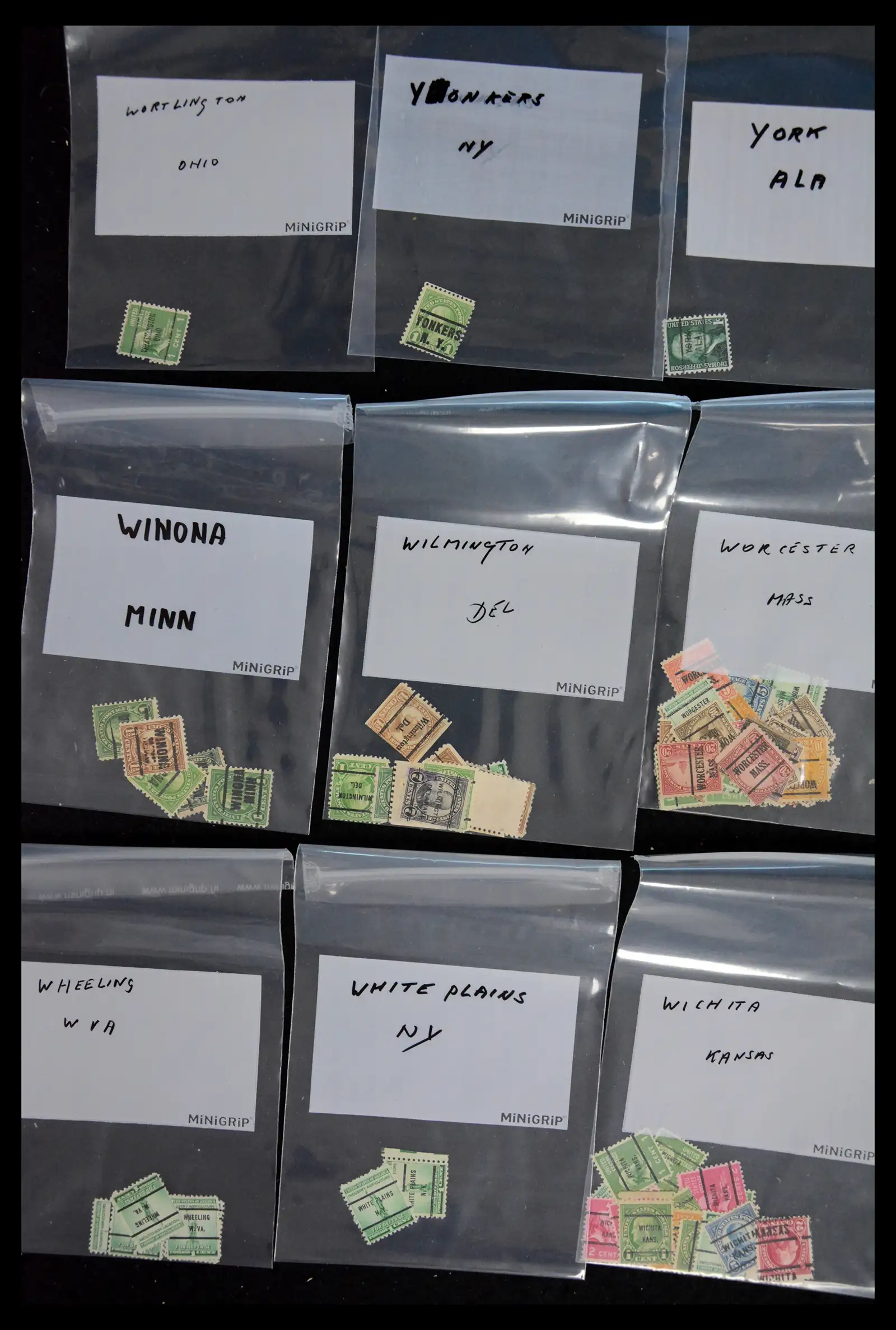 41641 0013 - Postzegelverzameling 41641 USA pre-cancels.