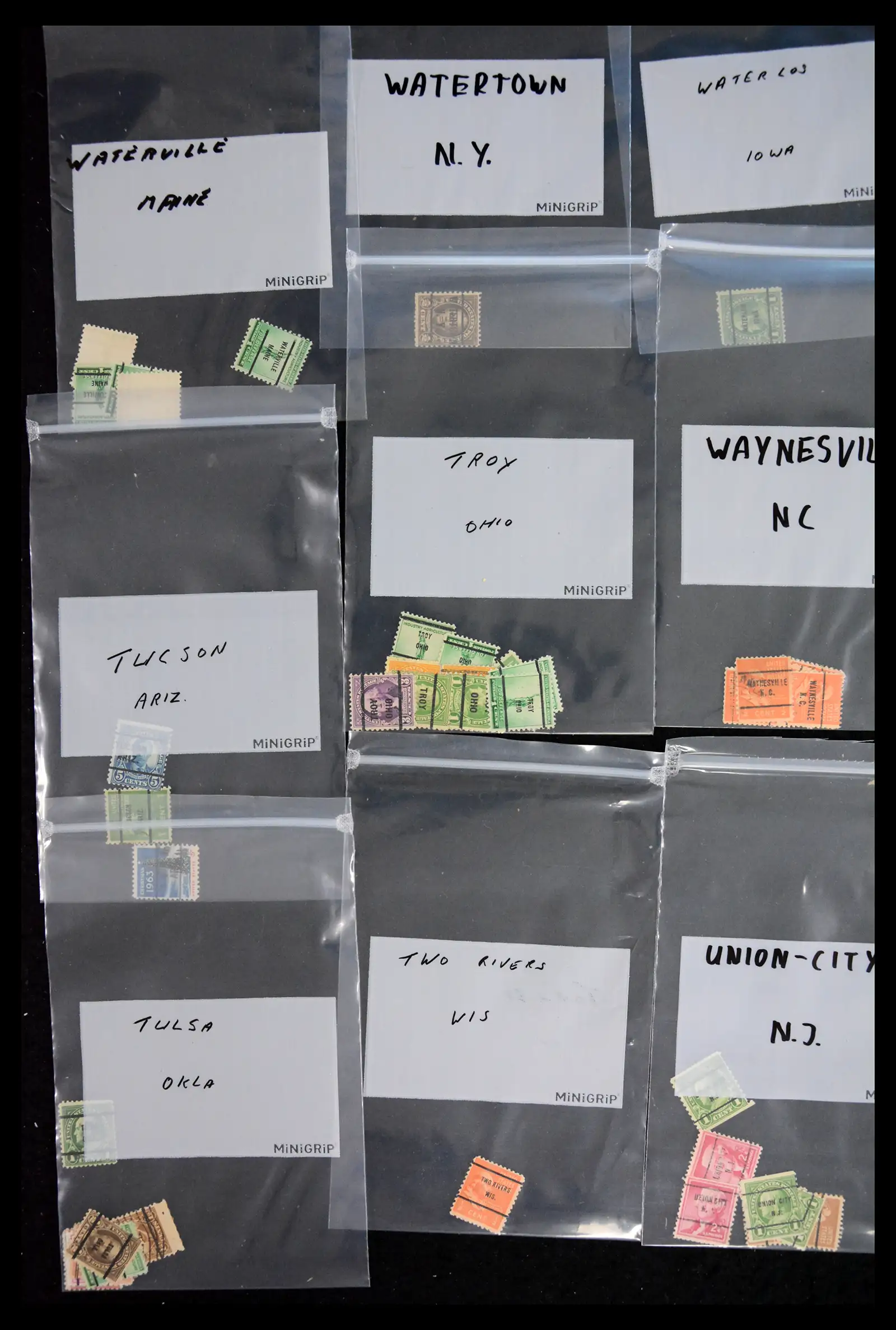 41641 0015 - Postzegelverzameling 41641 USA pre-cancels.