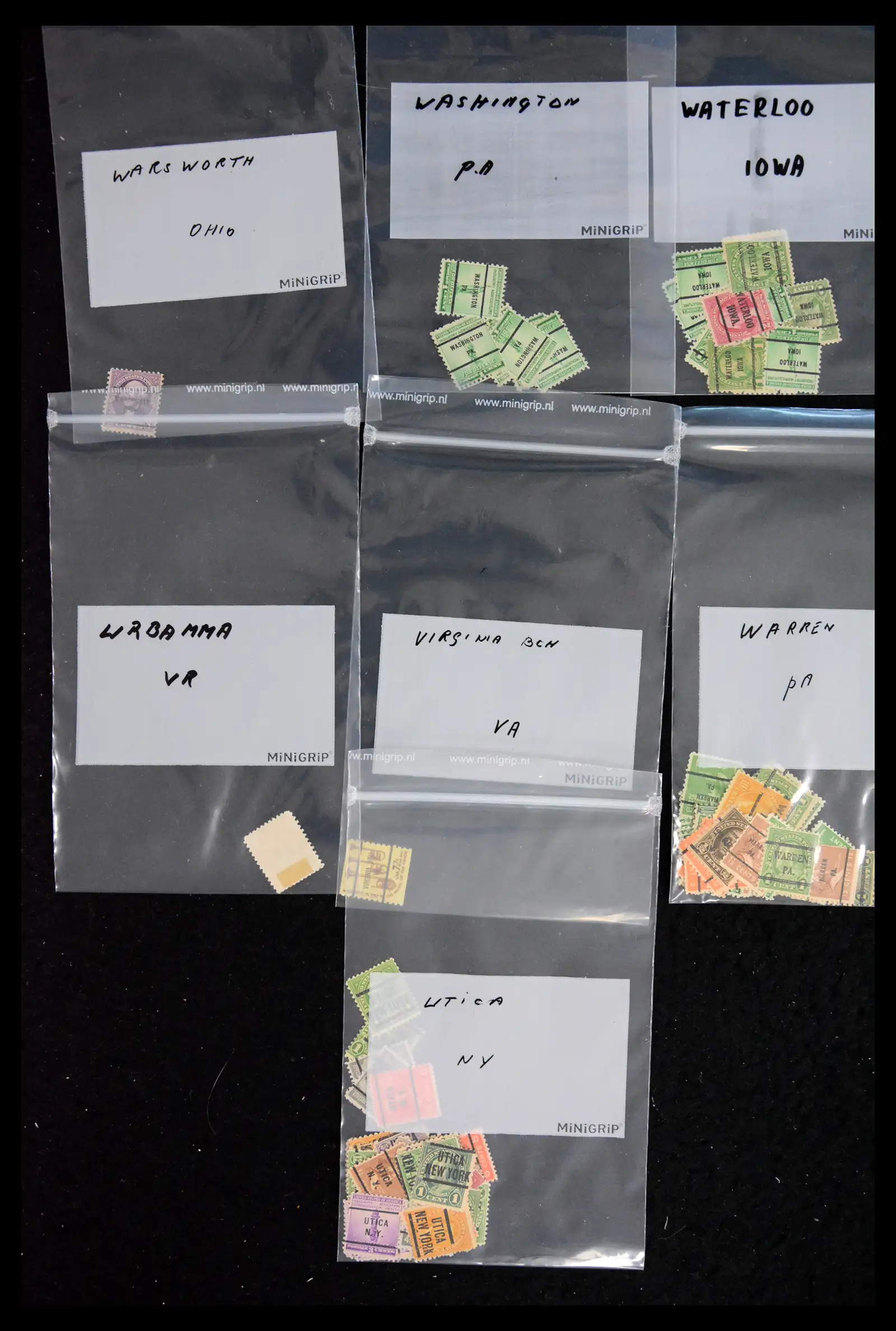 41641 0016 - Postzegelverzameling 41641 USA pre-cancels.