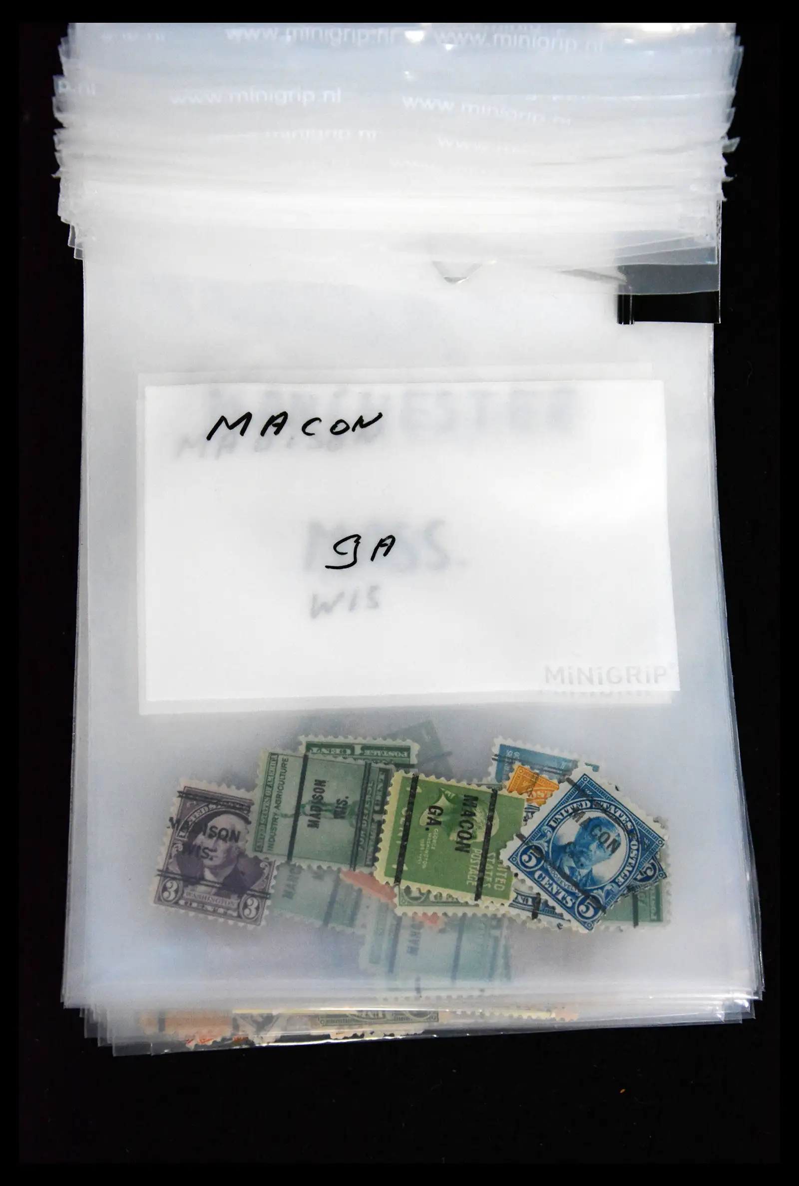 41641 0017 - Postzegelverzameling 41641 USA pre-cancels.