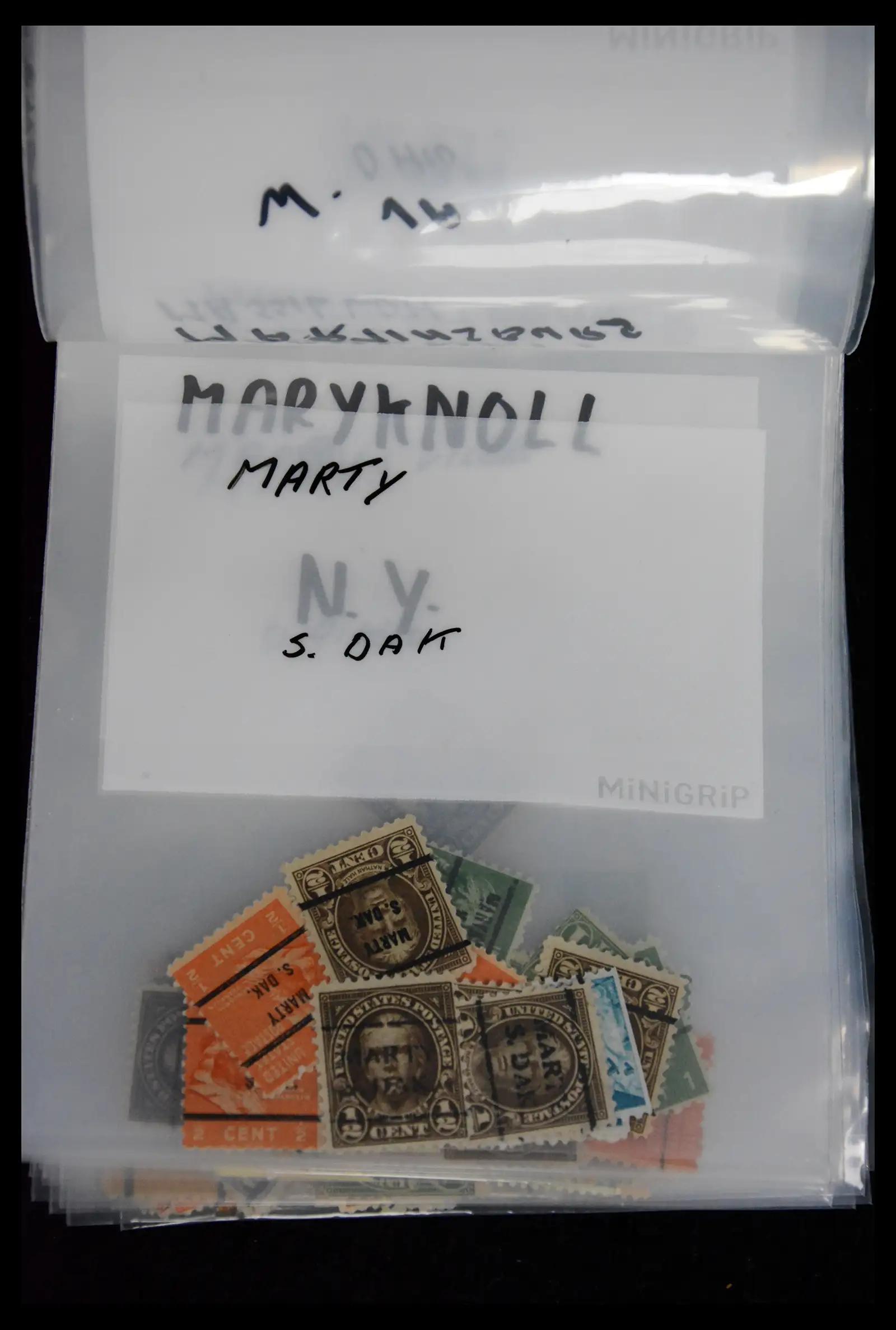 41641 0024 - Postzegelverzameling 41641 USA pre-cancels.