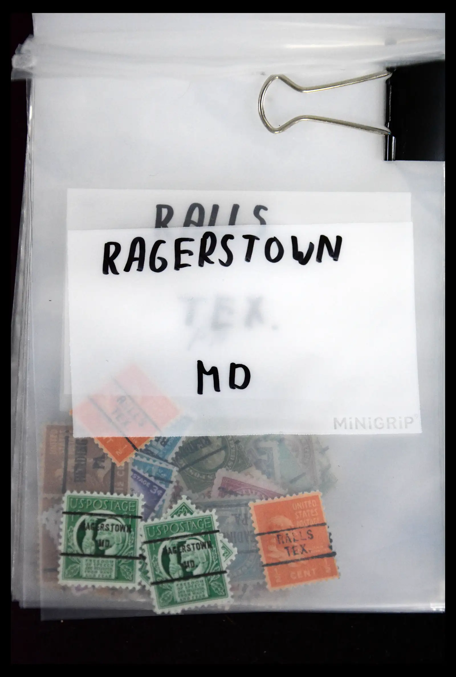 41641 0060 - Postzegelverzameling 41641 USA pre-cancels.