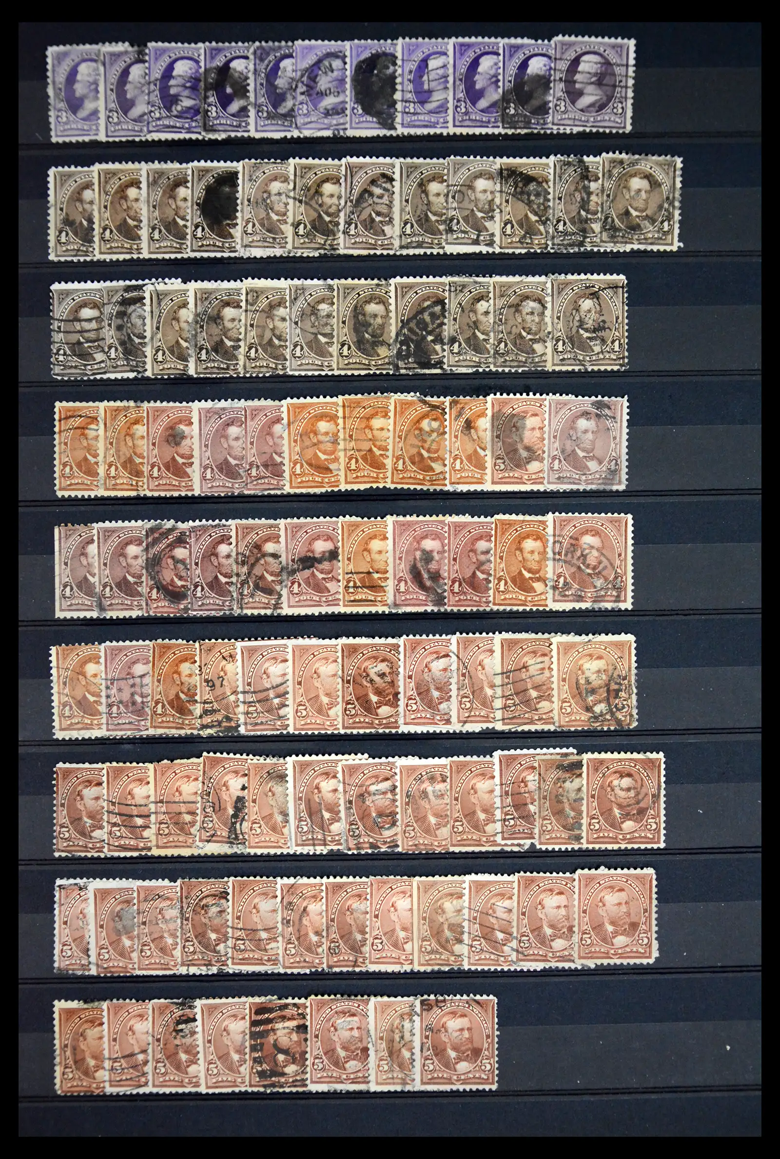 41642 0004 - Stamp collection 41642 USA 1893-1935.
