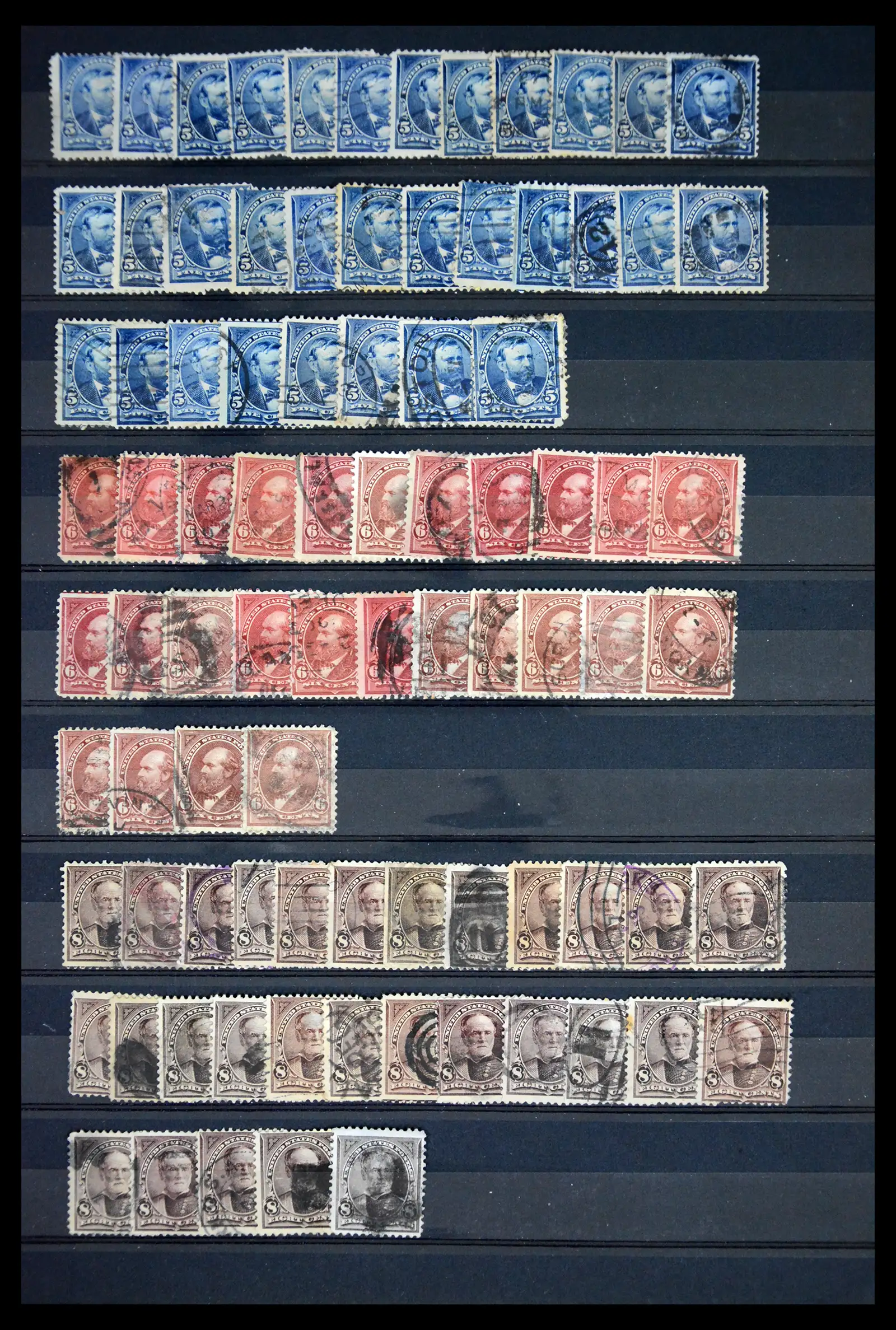 41642 0005 - Stamp collection 41642 USA 1893-1935.