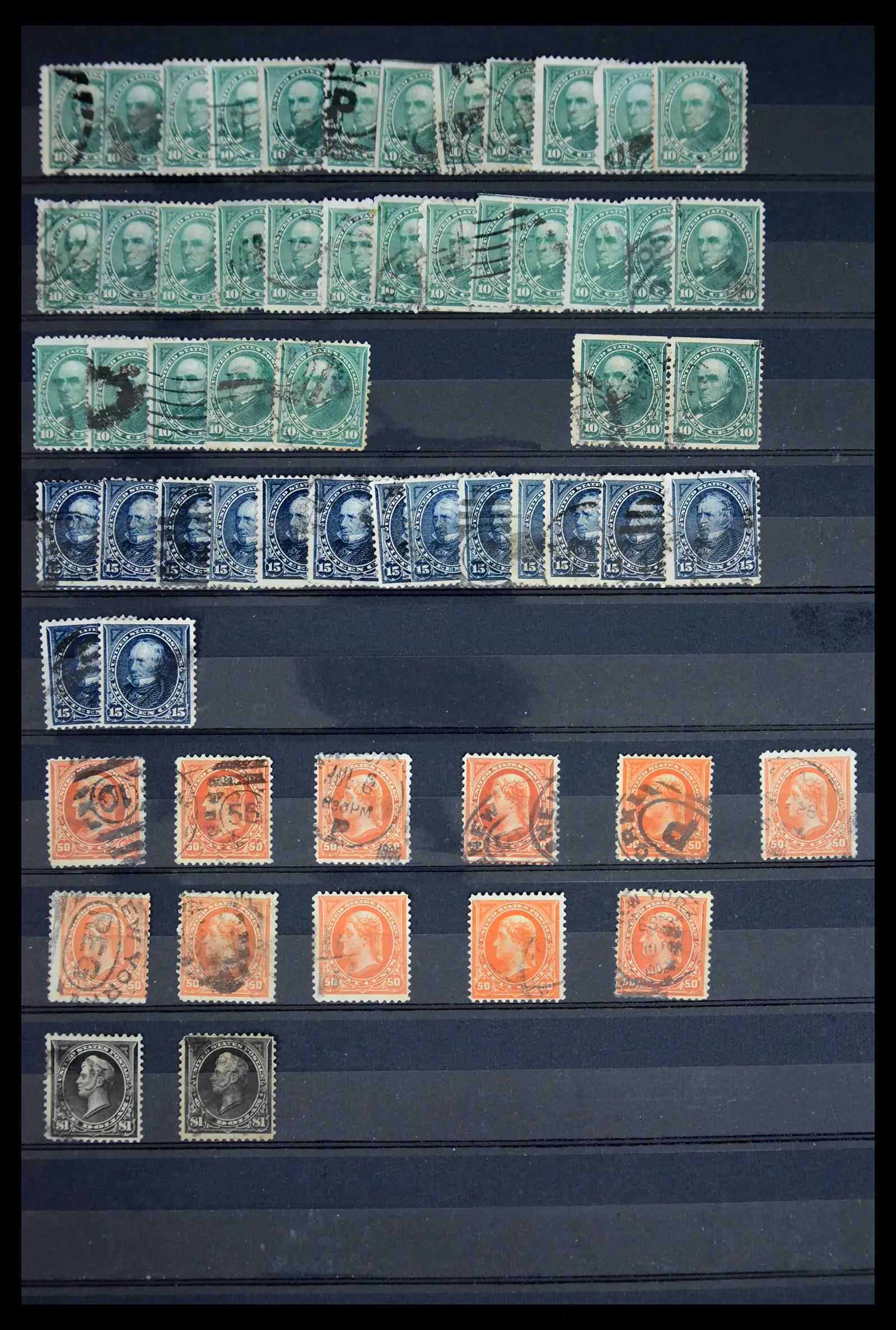 41642 0006 - Stamp collection 41642 USA 1893-1935.