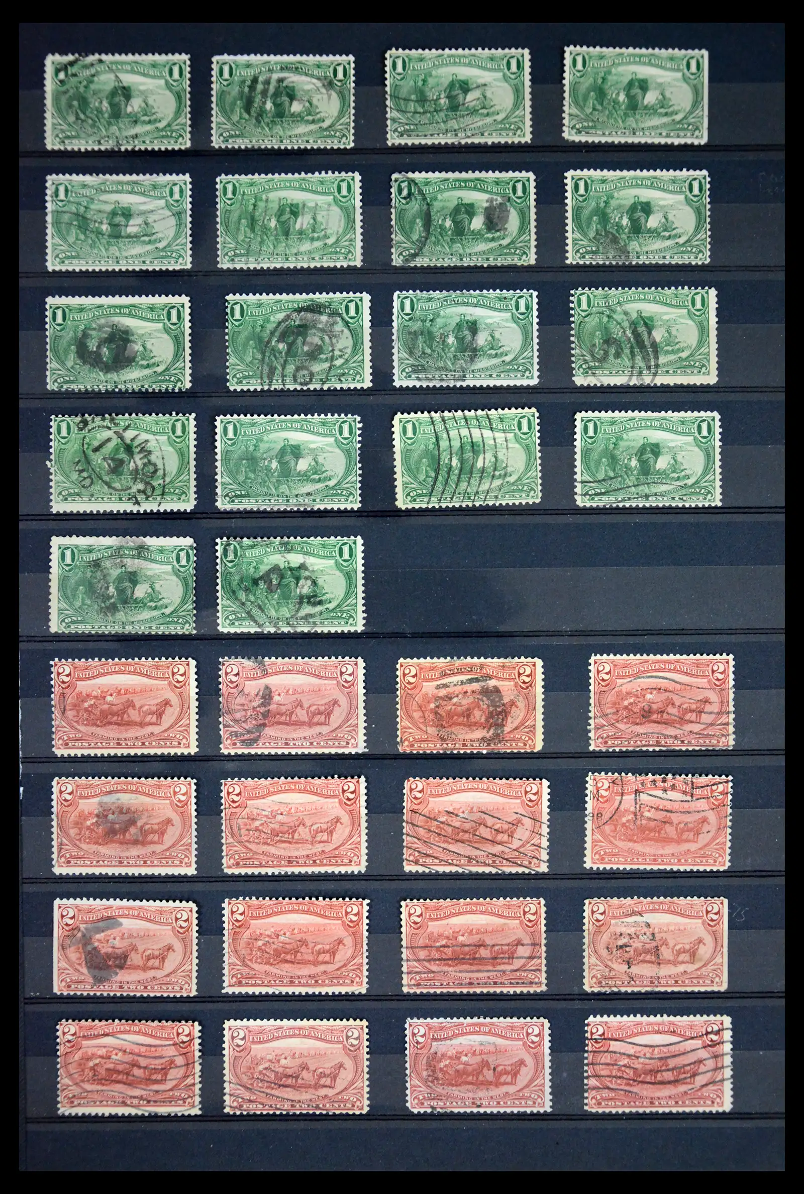 41642 0007 - Stamp collection 41642 USA 1893-1935.