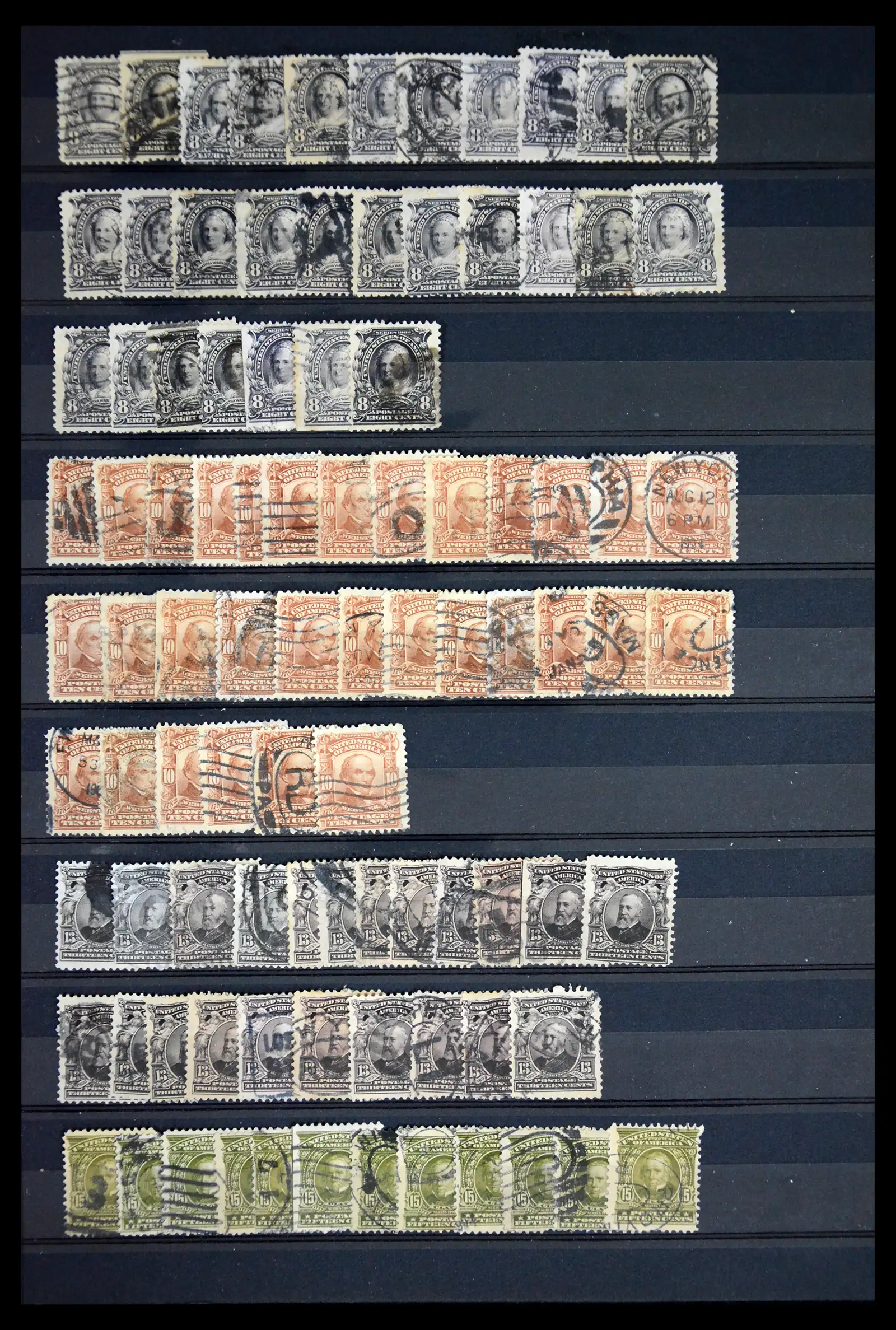 41642 0013 - Stamp collection 41642 USA 1893-1935.