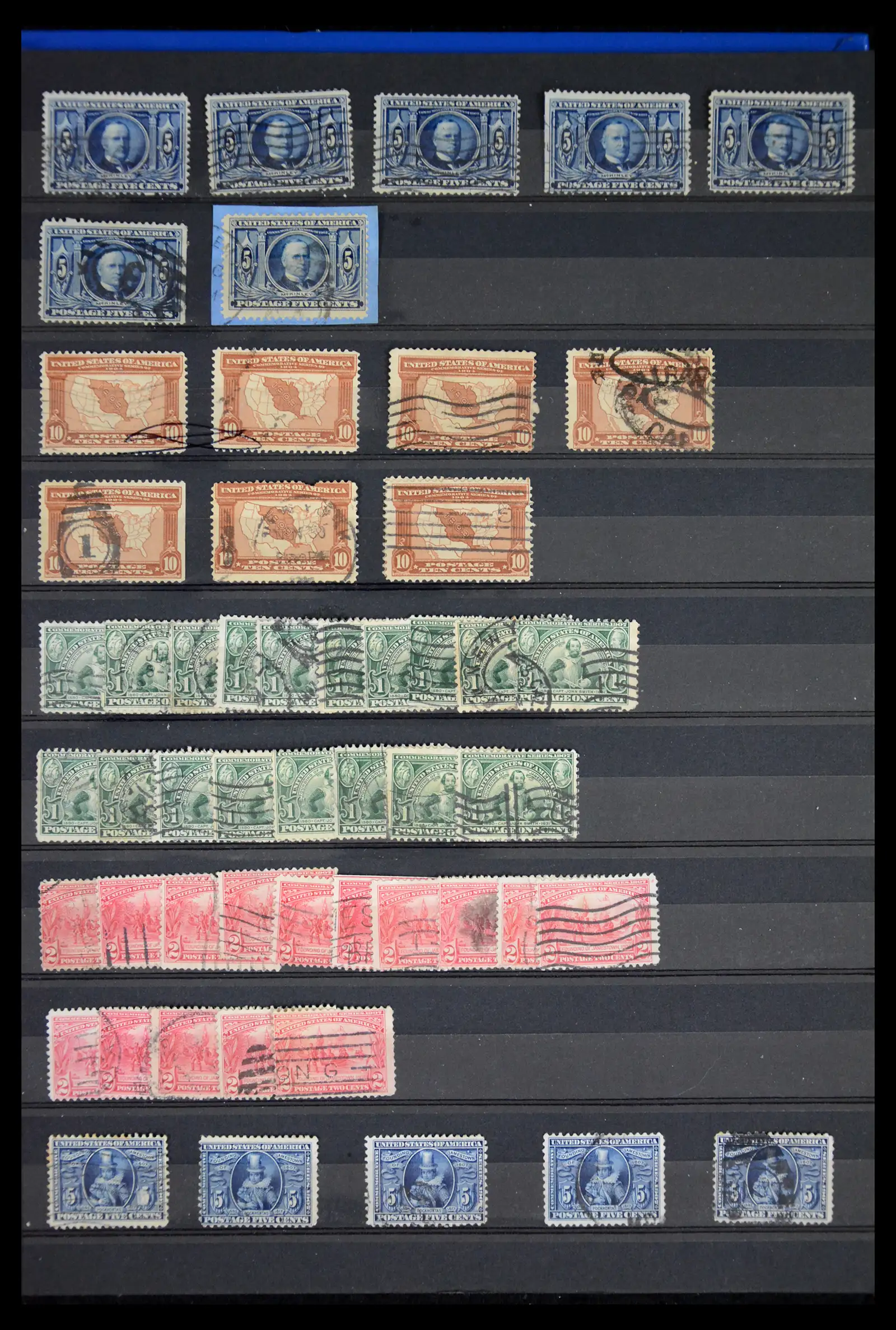 41642 0017 - Stamp collection 41642 USA 1893-1935.