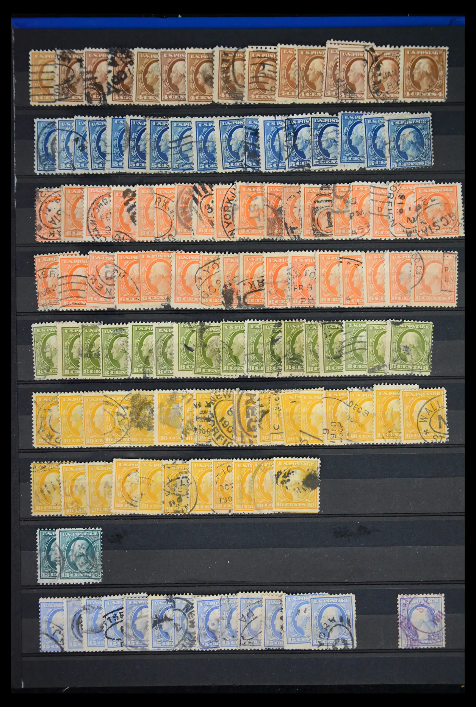 41642 0019 - Stamp collection 41642 USA 1893-1935.