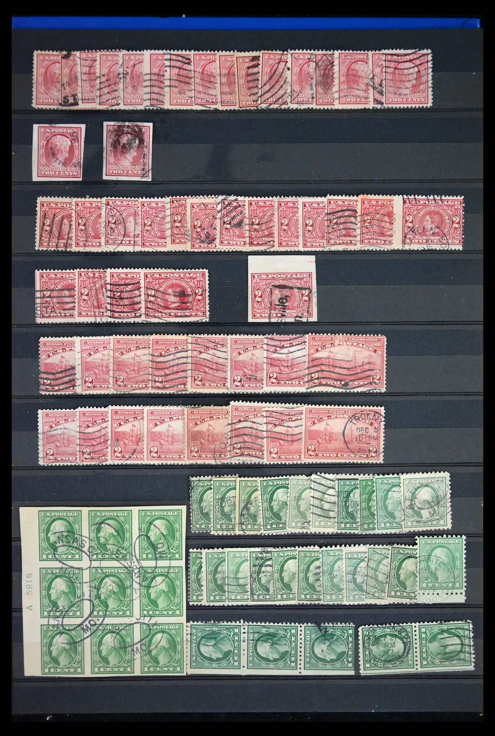 41642 0021 - Stamp collection 41642 USA 1893-1935.