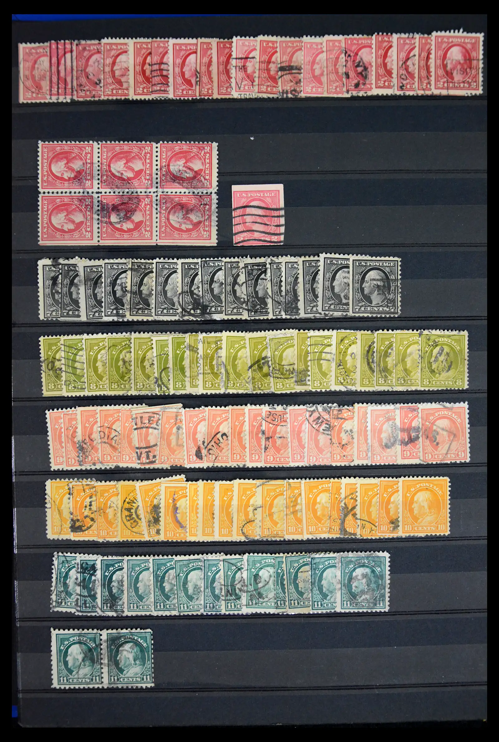 41642 0022 - Stamp collection 41642 USA 1893-1935.