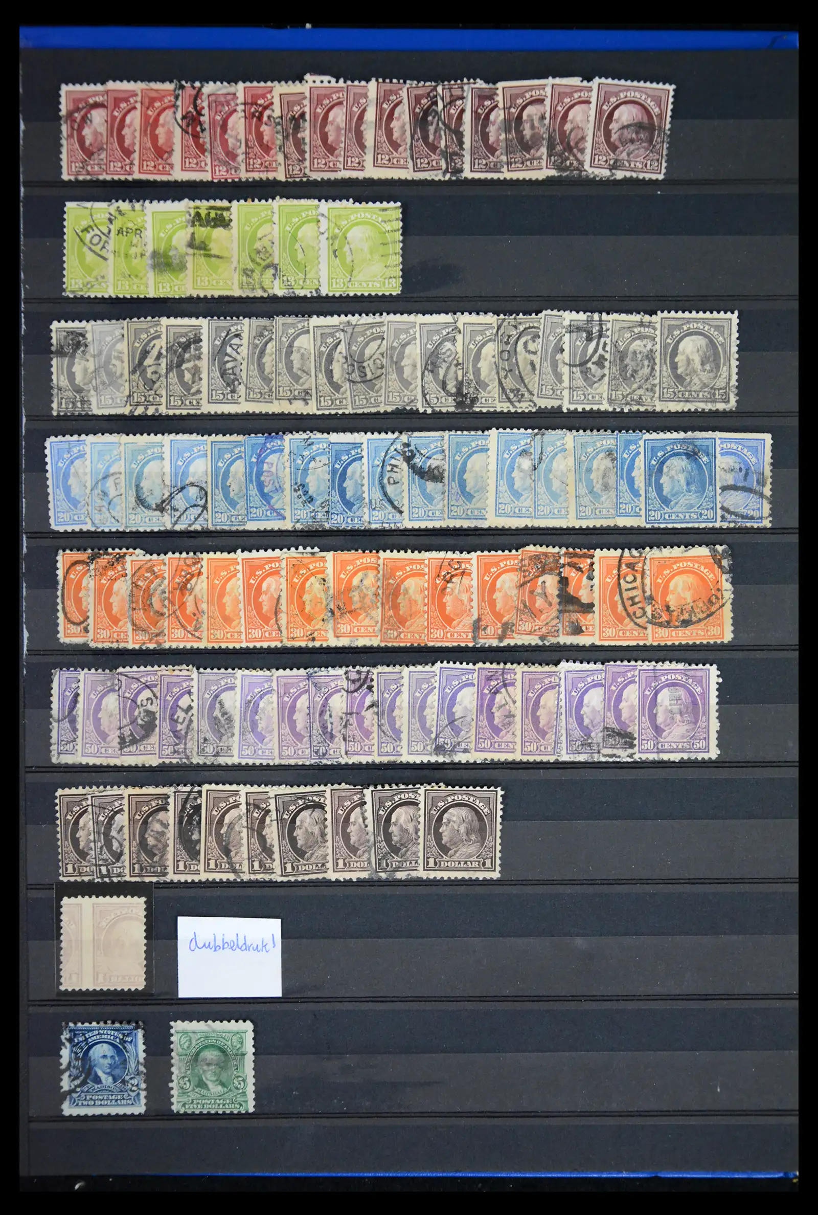 41642 0023 - Stamp collection 41642 USA 1893-1935.
