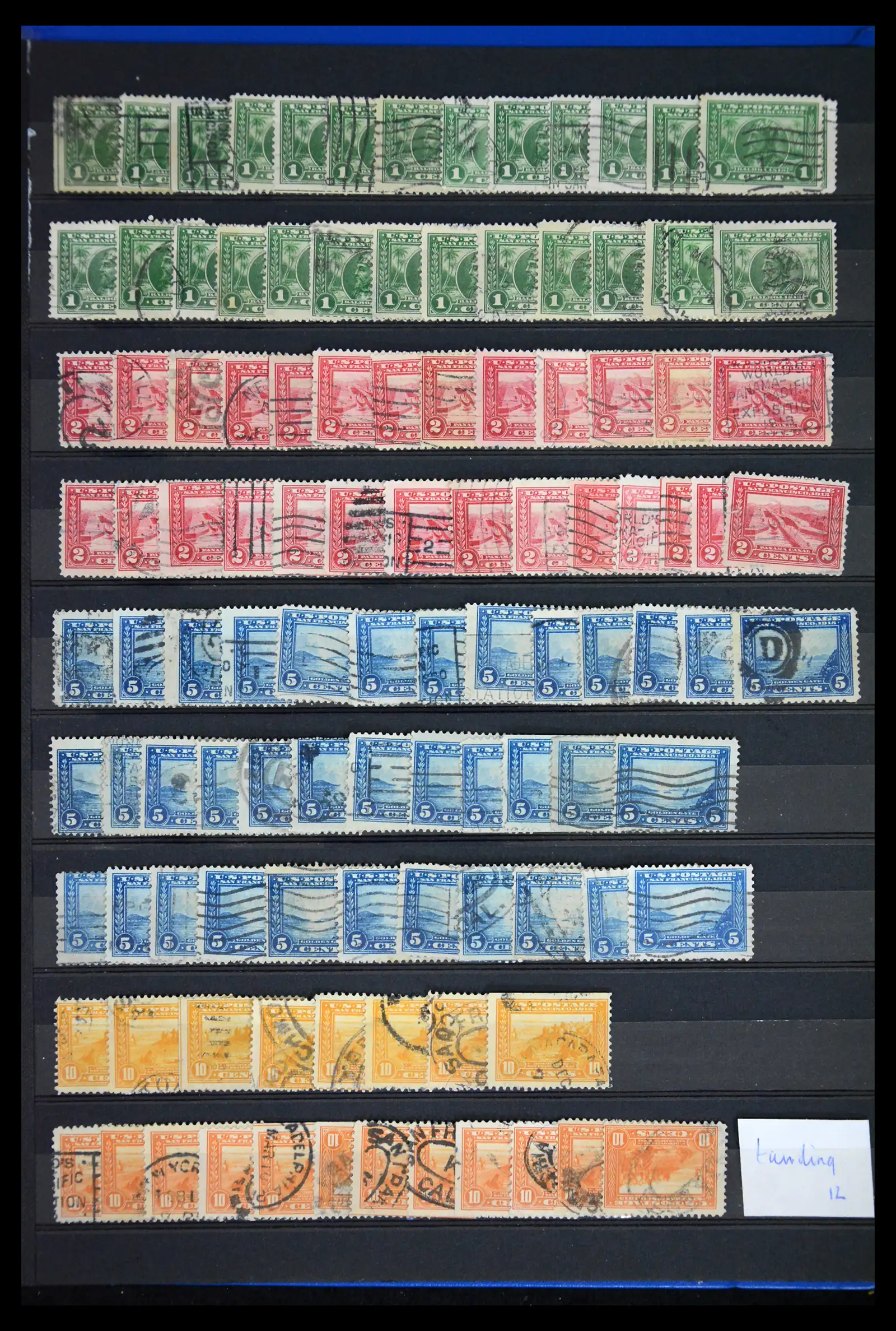 41642 0025 - Stamp collection 41642 USA 1893-1935.