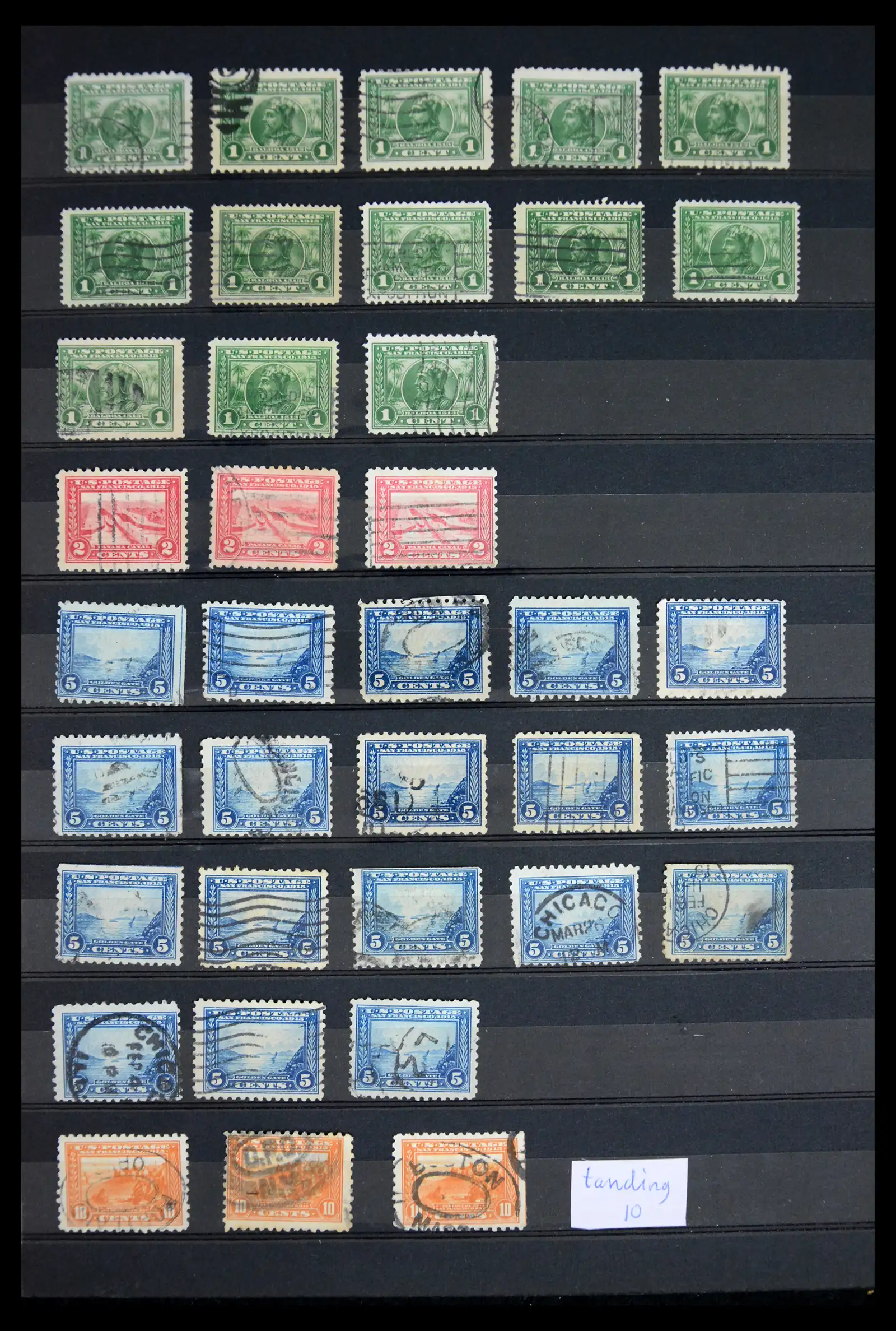 41642 0026 - Stamp collection 41642 USA 1893-1935.