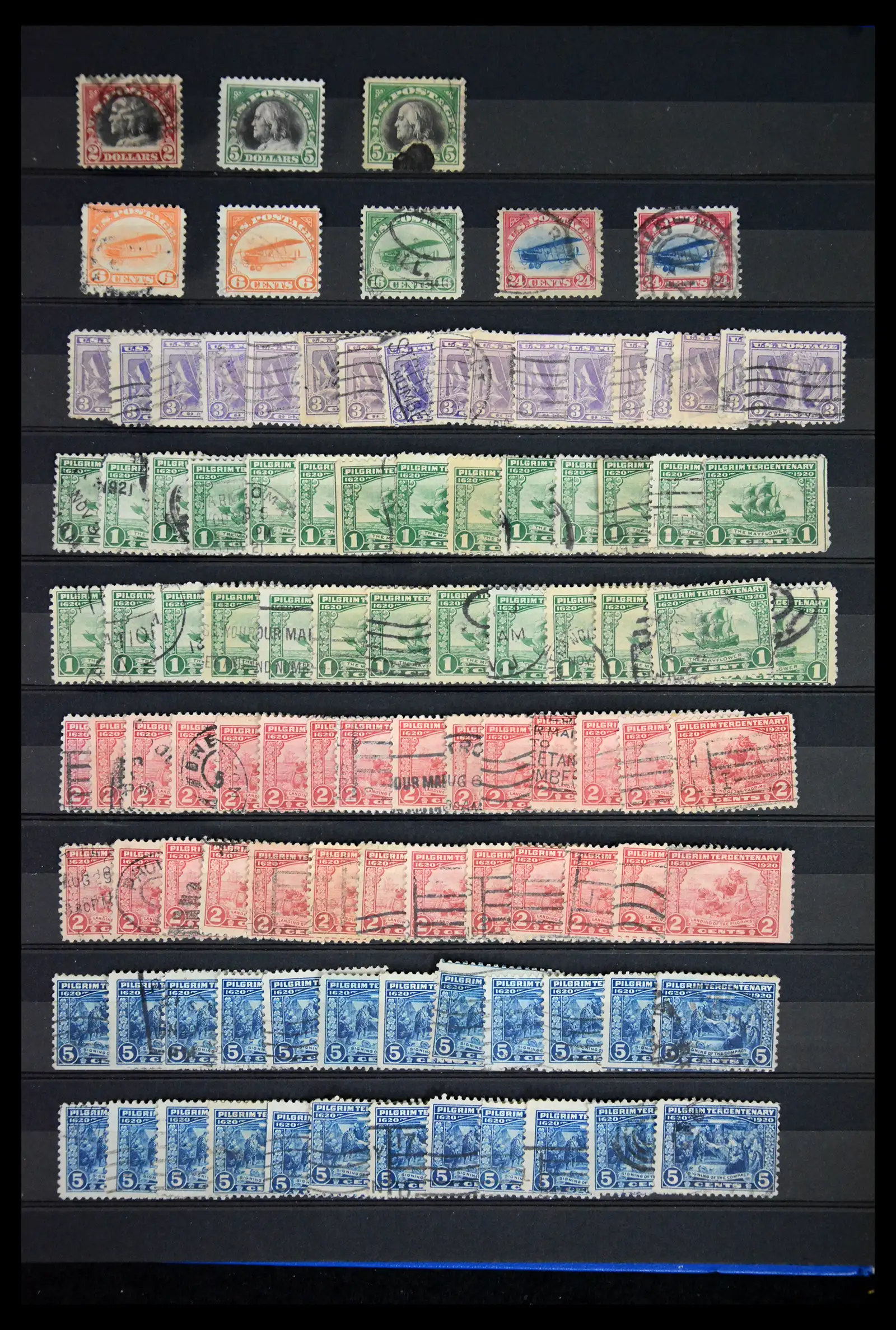41642 0027 - Stamp collection 41642 USA 1893-1935.