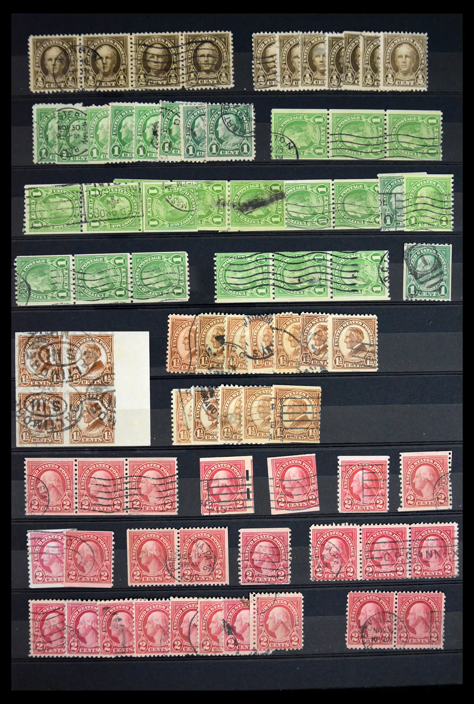 41642 0028 - Stamp collection 41642 USA 1893-1935.