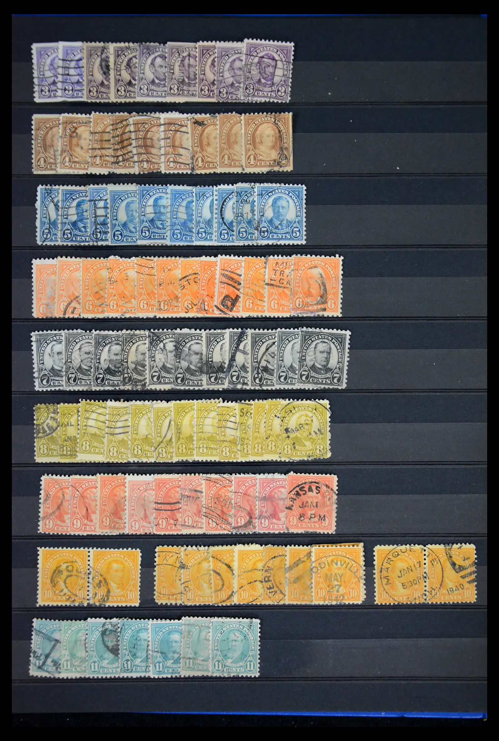 41642 0029 - Stamp collection 41642 USA 1893-1935.