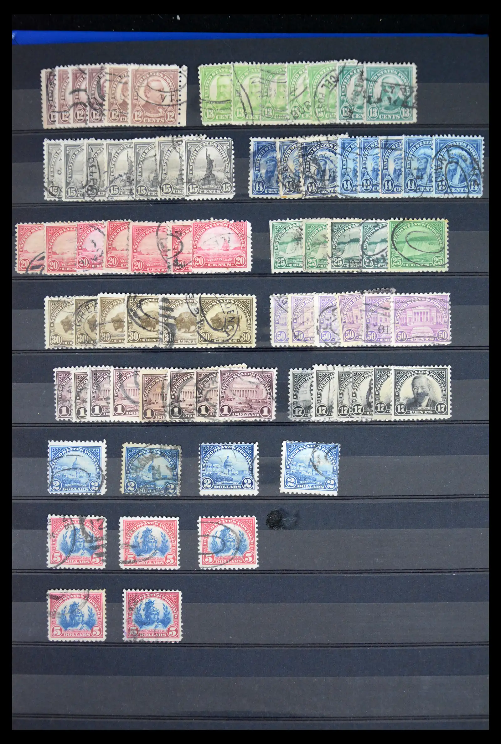 41642 0030 - Stamp collection 41642 USA 1893-1935.