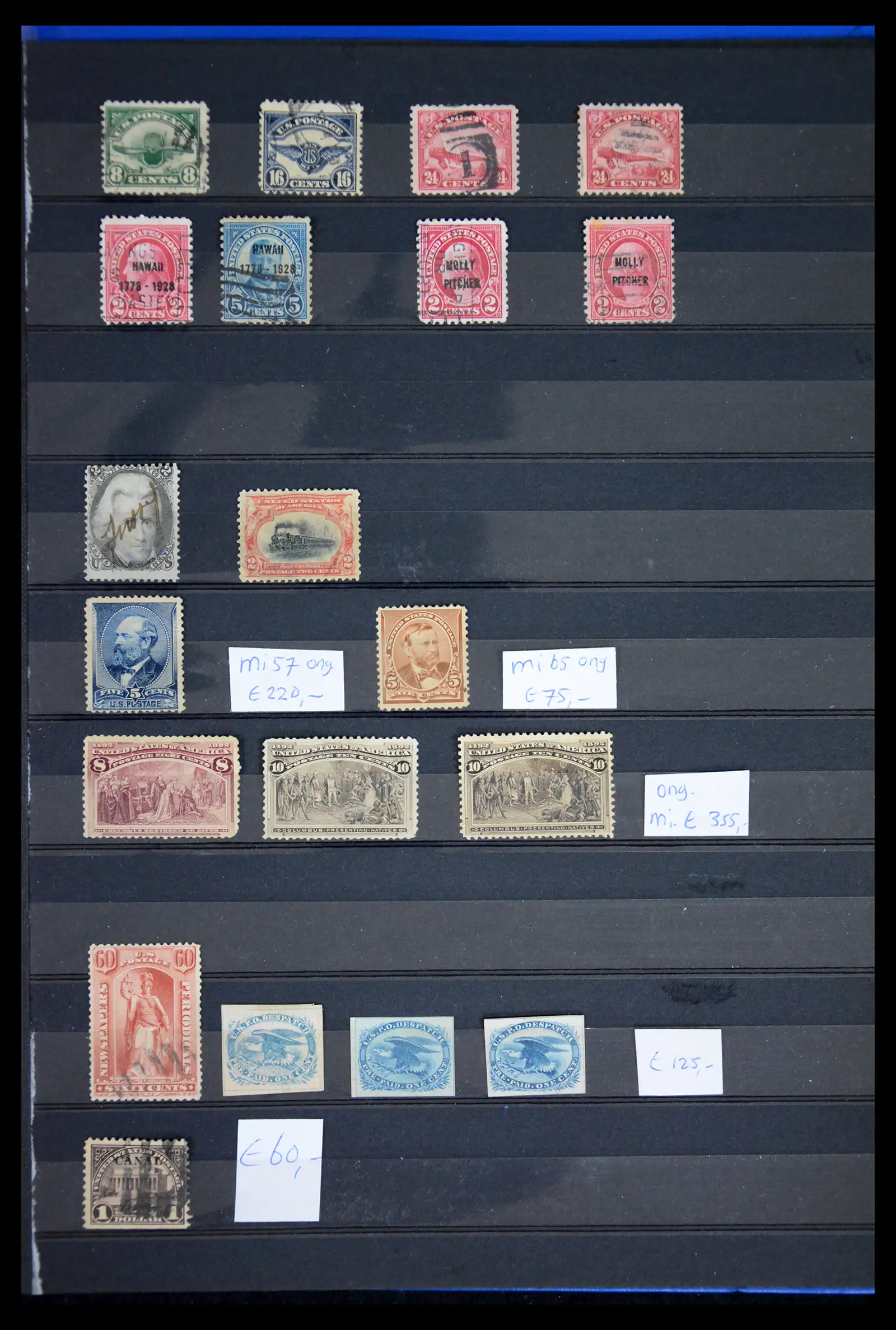 41642 0031 - Stamp collection 41642 USA 1893-1935.