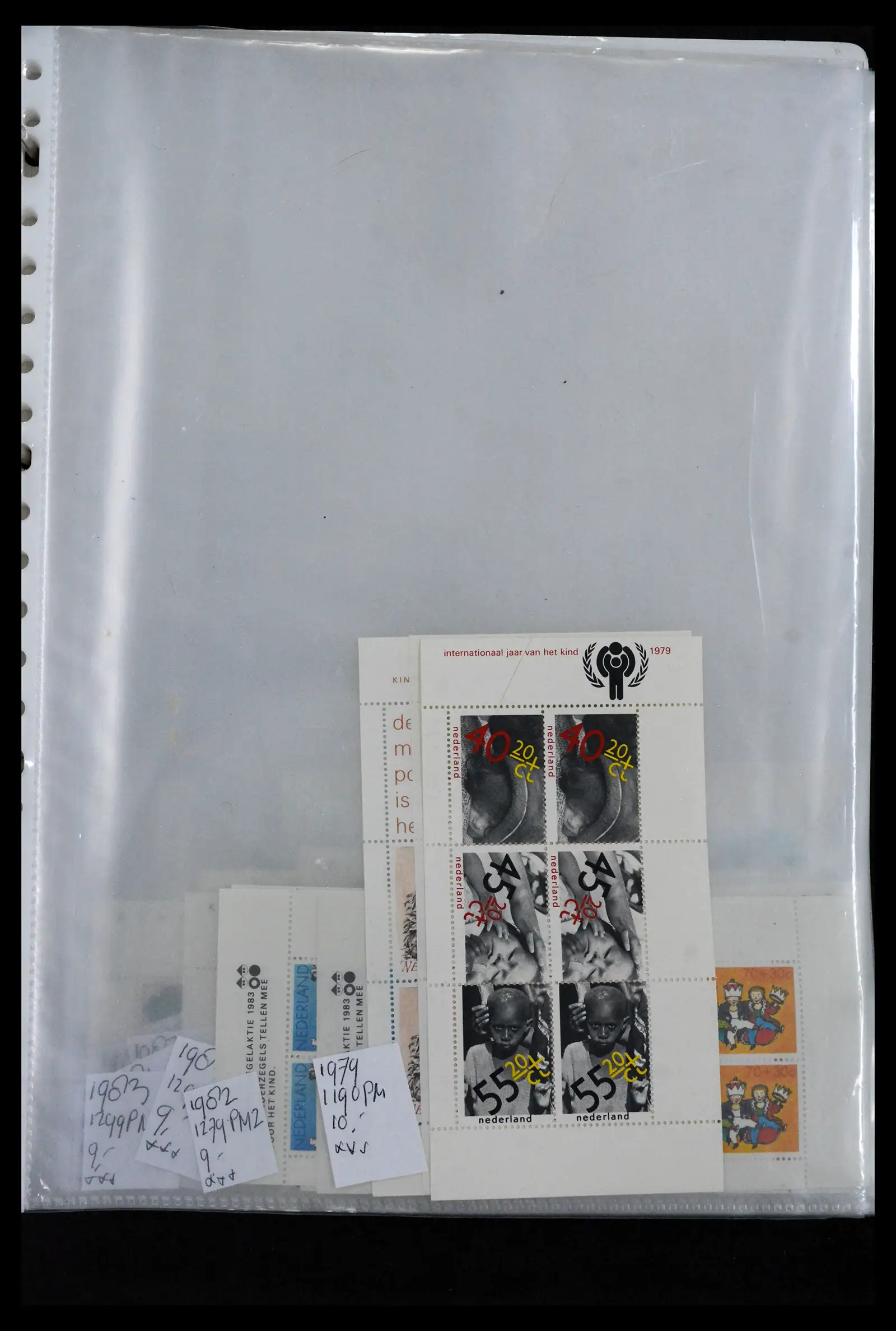 41643 0020 - Stamp collection 41643 Netherlands platefaults 1900-2011.