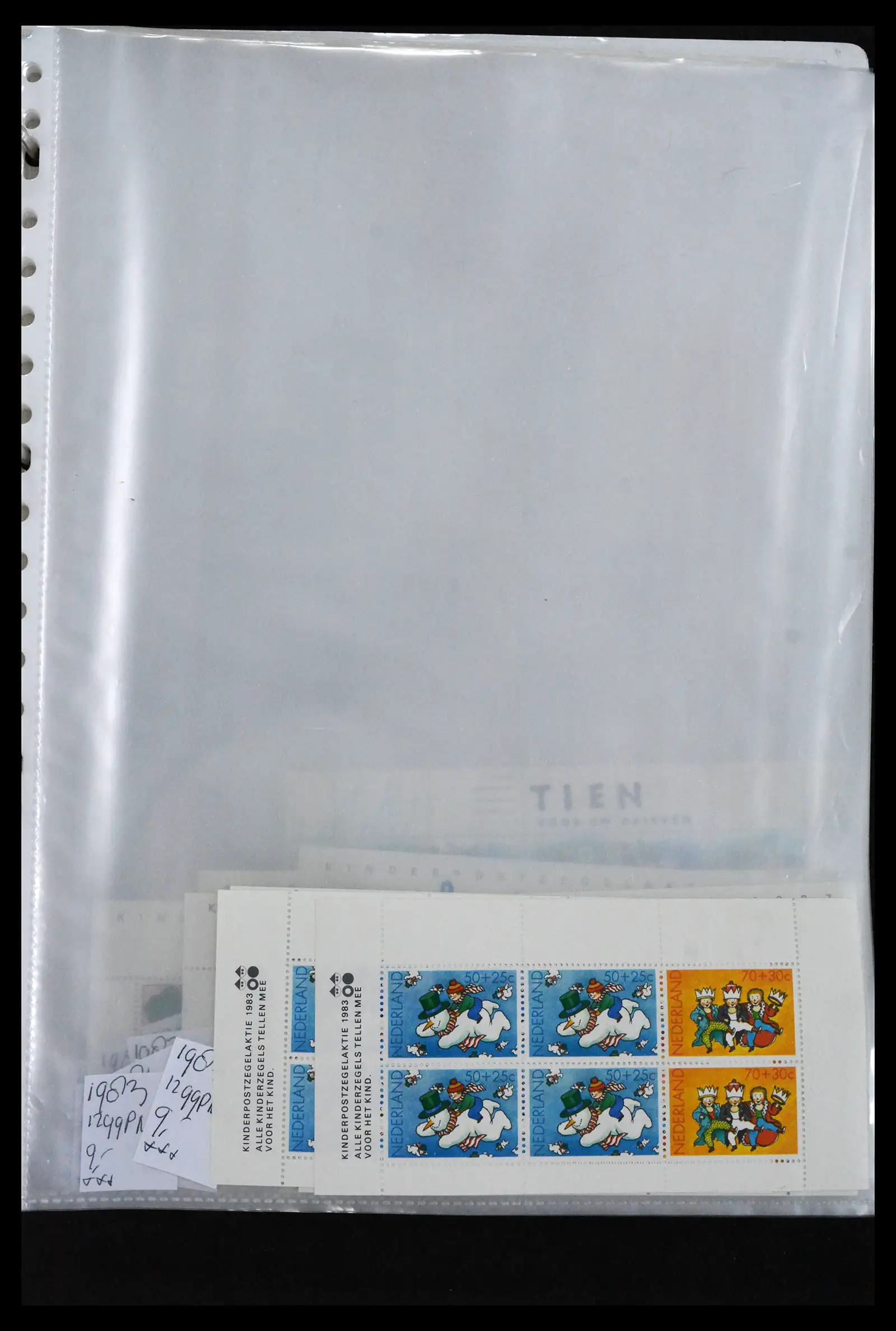 41643 0022 - Postzegelverzameling 41643 Nederland plaatfouten 1900-2011.