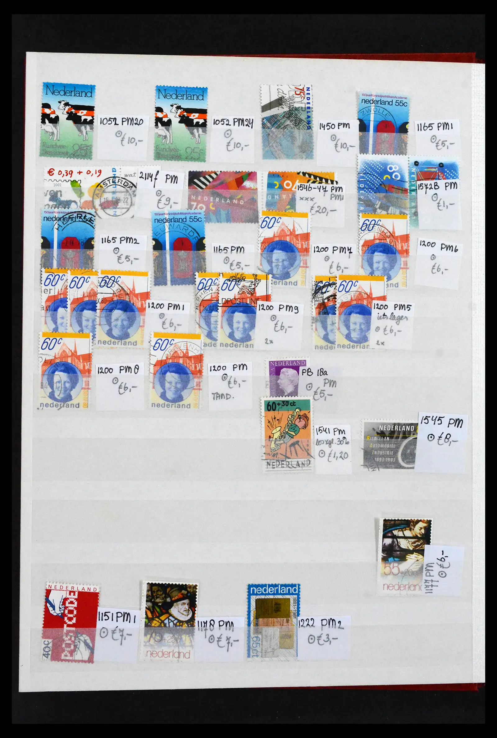 41643 0059 - Postzegelverzameling 41643 Nederland plaatfouten 1900-2011.