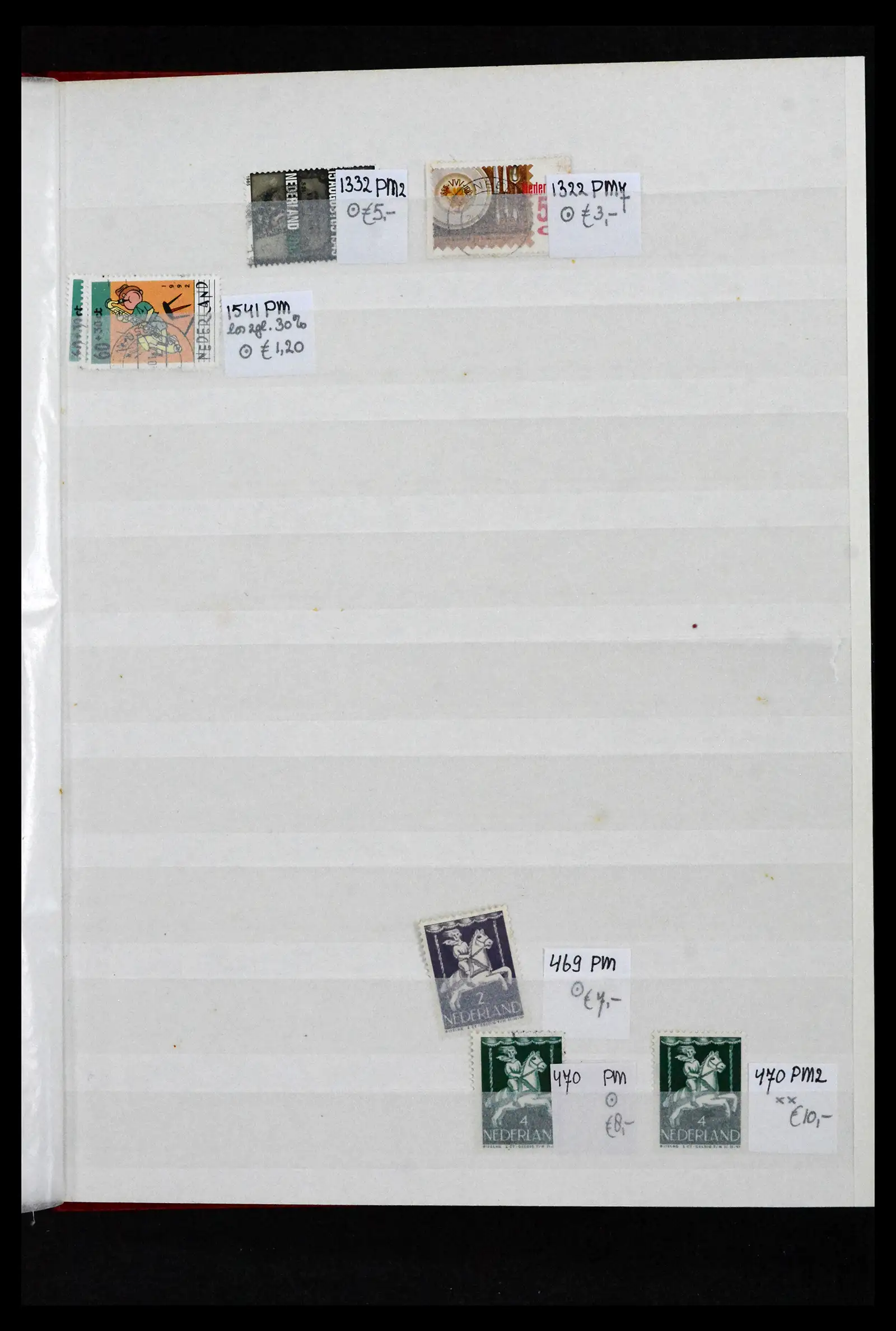 41643 0060 - Postzegelverzameling 41643 Nederland plaatfouten 1900-2011.