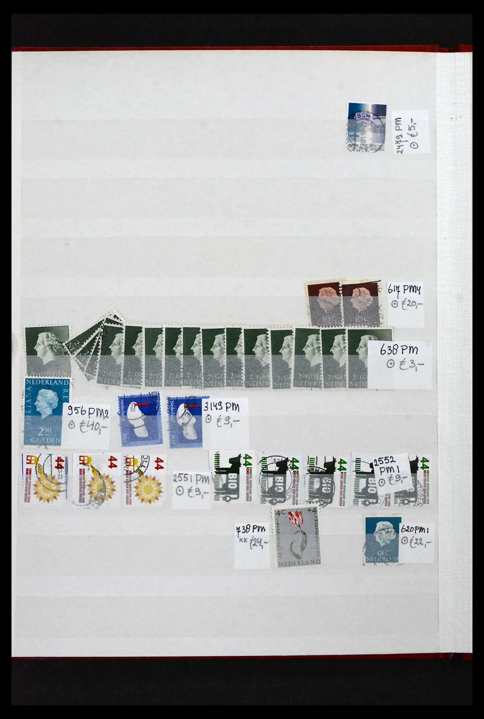 41643 0065 - Postzegelverzameling 41643 Nederland plaatfouten 1900-2011.