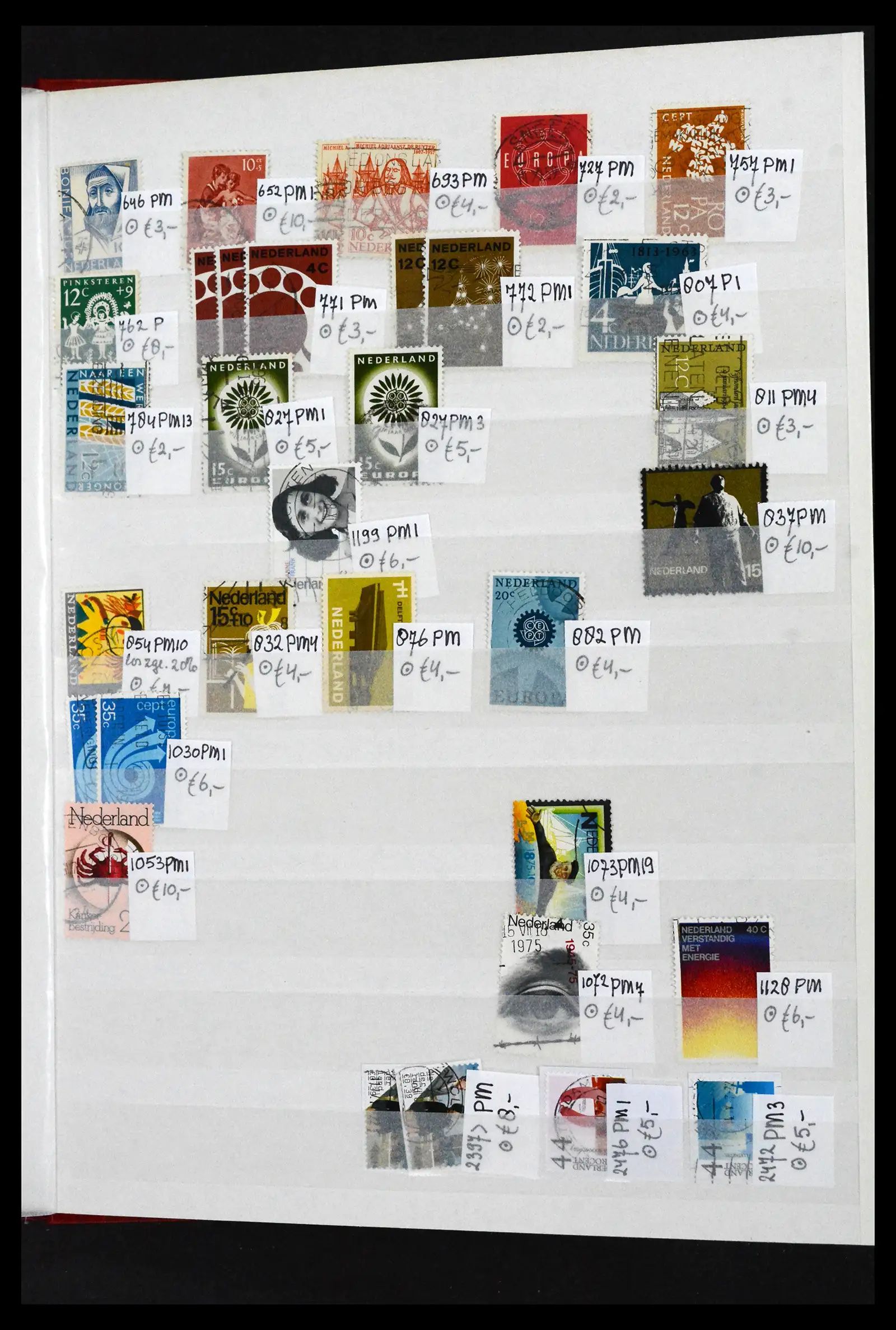 41643 0066 - Postzegelverzameling 41643 Nederland plaatfouten 1900-2011.