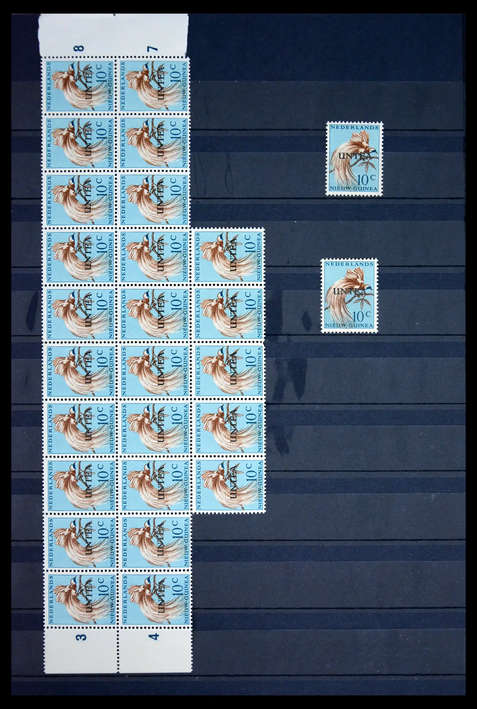 41644 0003 - Stamp collection 41644 New Guinea 1963.