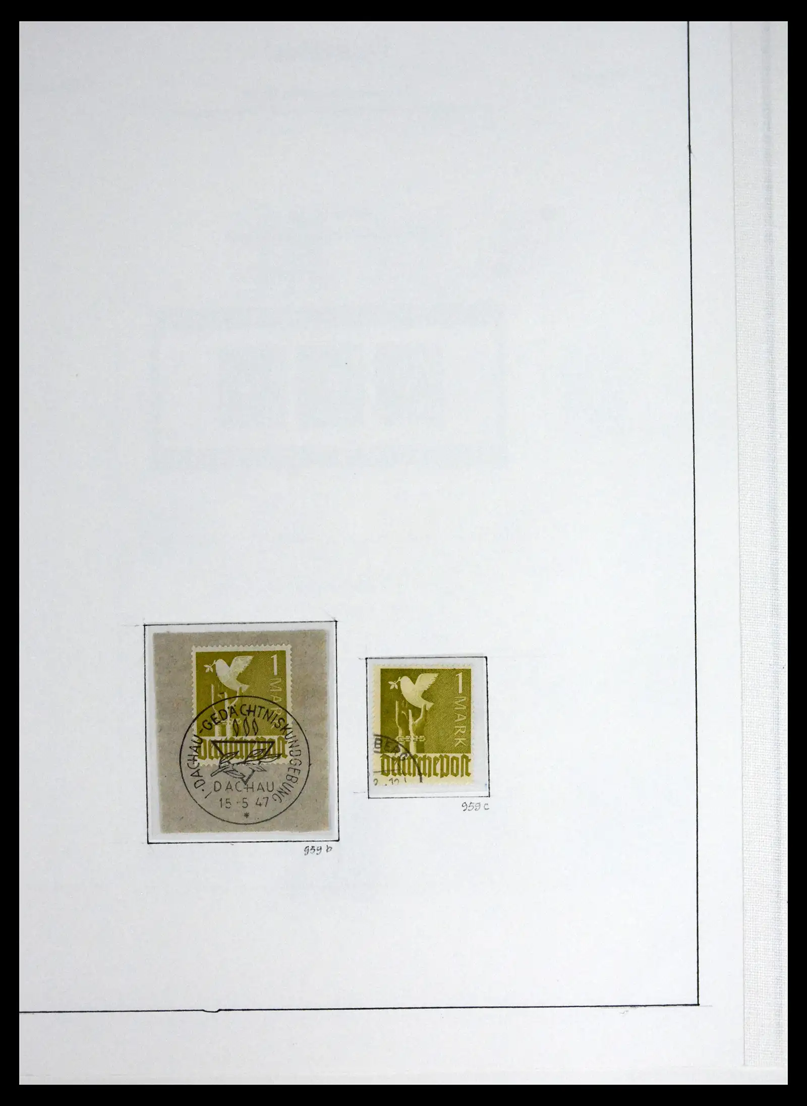 41646 0025 - Stamp collection 41646 German Zones 1945-1949.