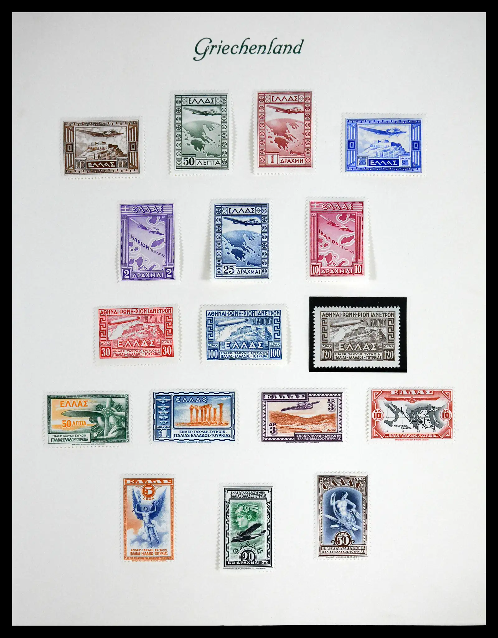 41650 0024 - Postzegelverzameling 41650 Griekenland 1861-1951.